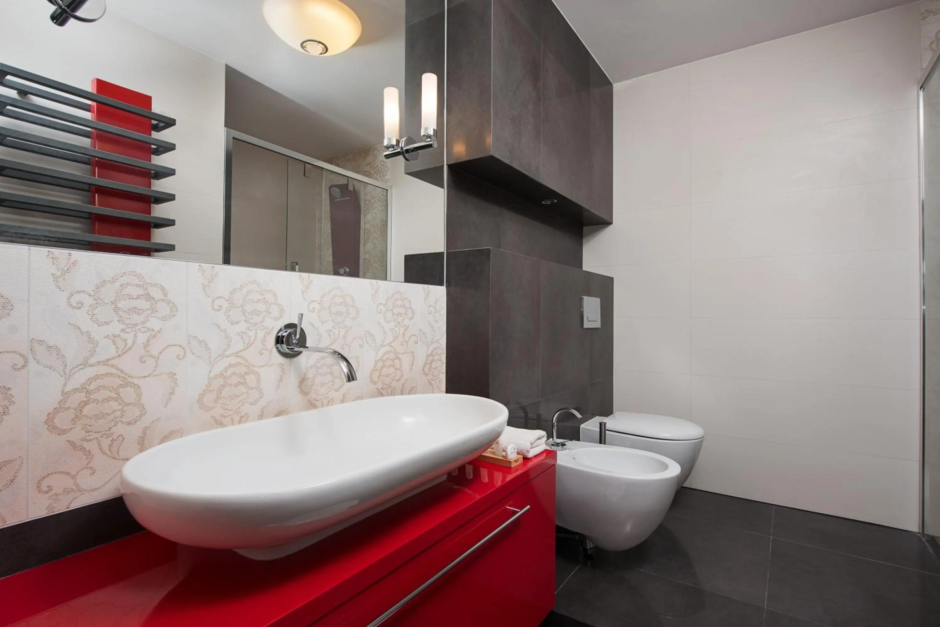 Bathroom in Apartamenty Apartinfo Szafarnia