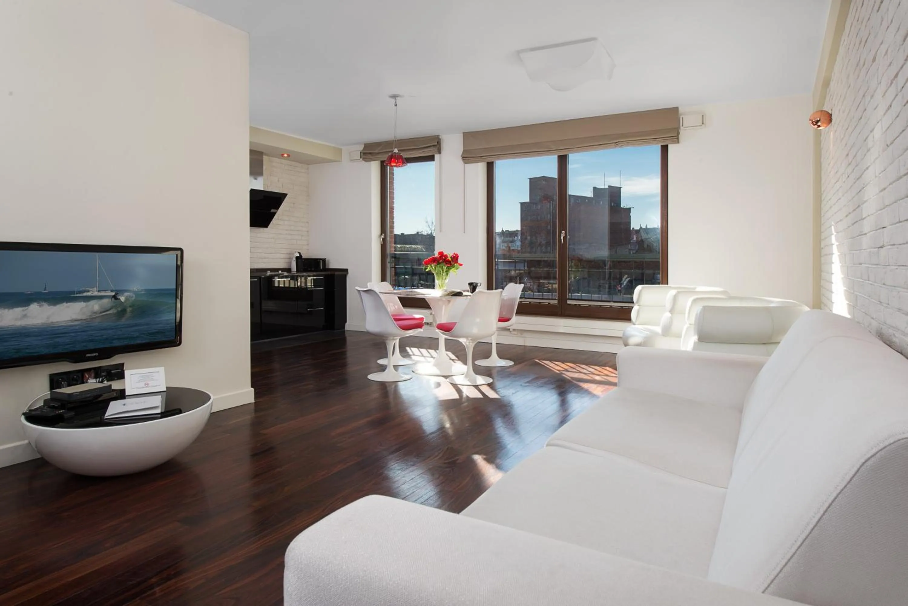 Living room in Apartamenty Apartinfo Szafarnia