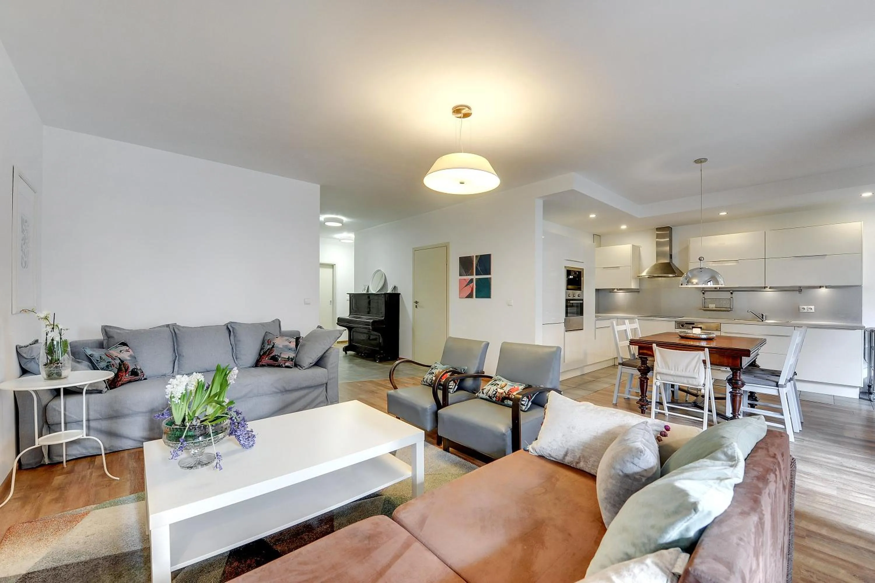 Living room in Apartamenty Apartinfo Szafarnia