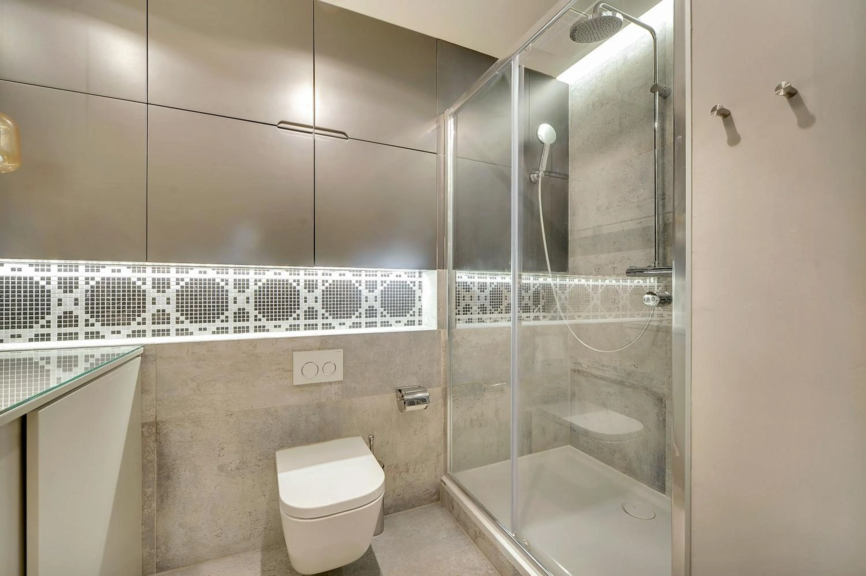 Bathroom in Apartamenty Apartinfo Szafarnia