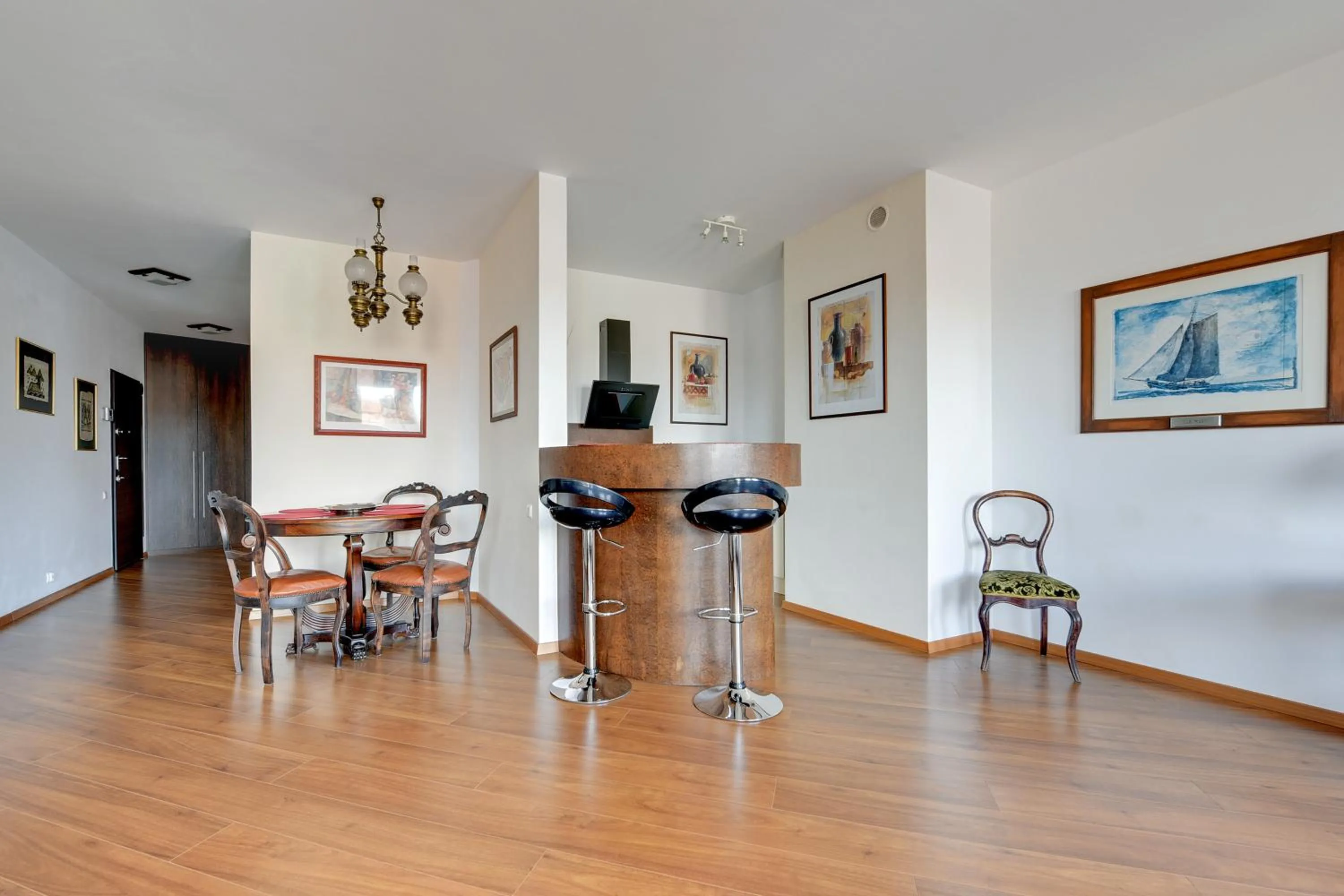 Dining area in Apartamenty Apartinfo Szafarnia