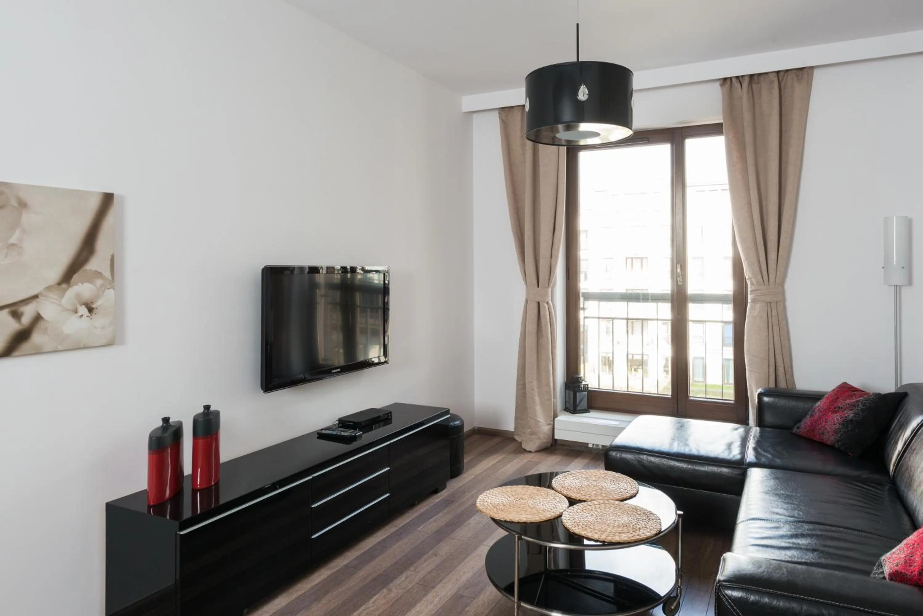 Living room in Apartamenty Apartinfo Szafarnia