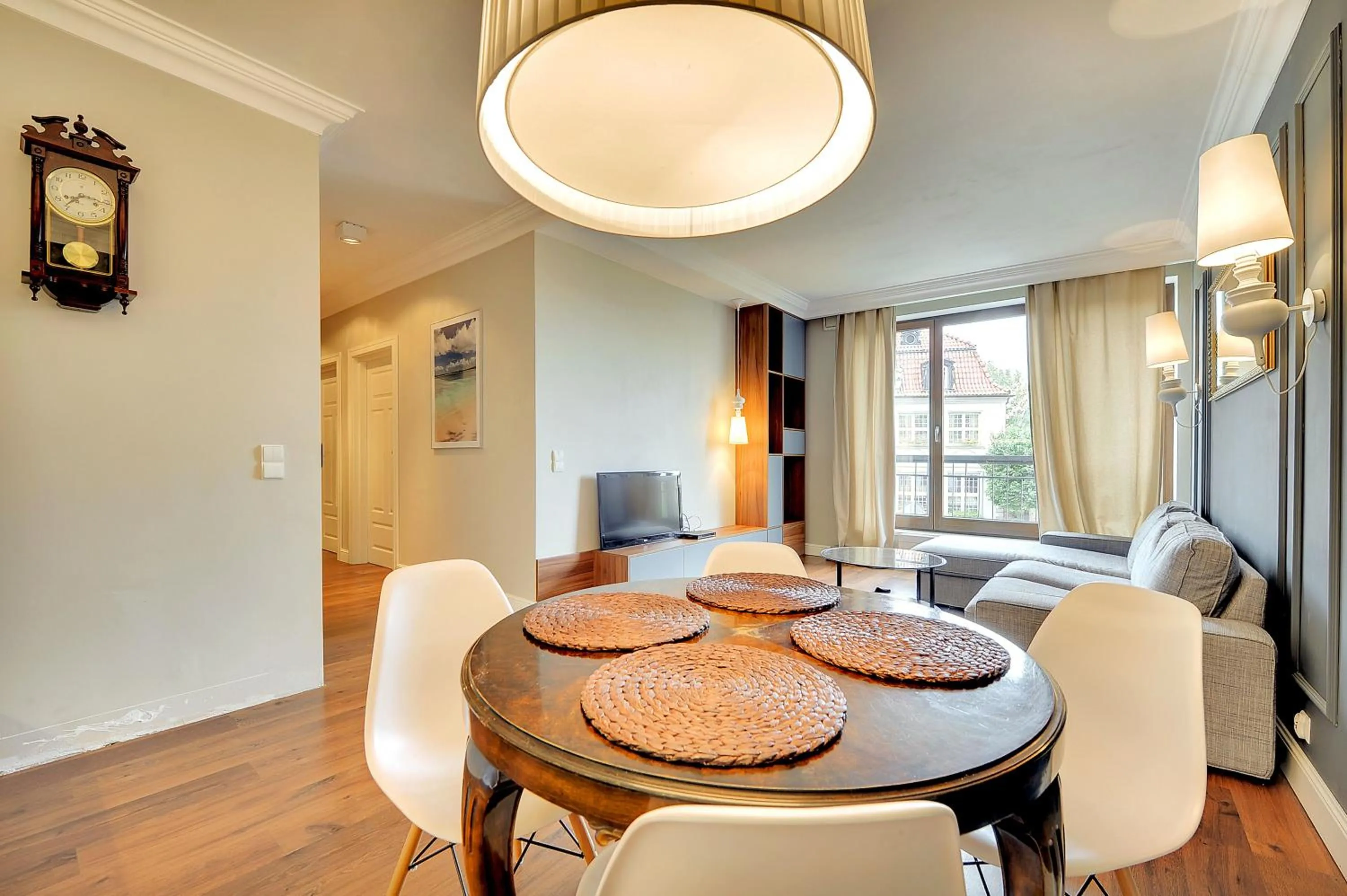 Living room in Apartamenty Apartinfo Szafarnia