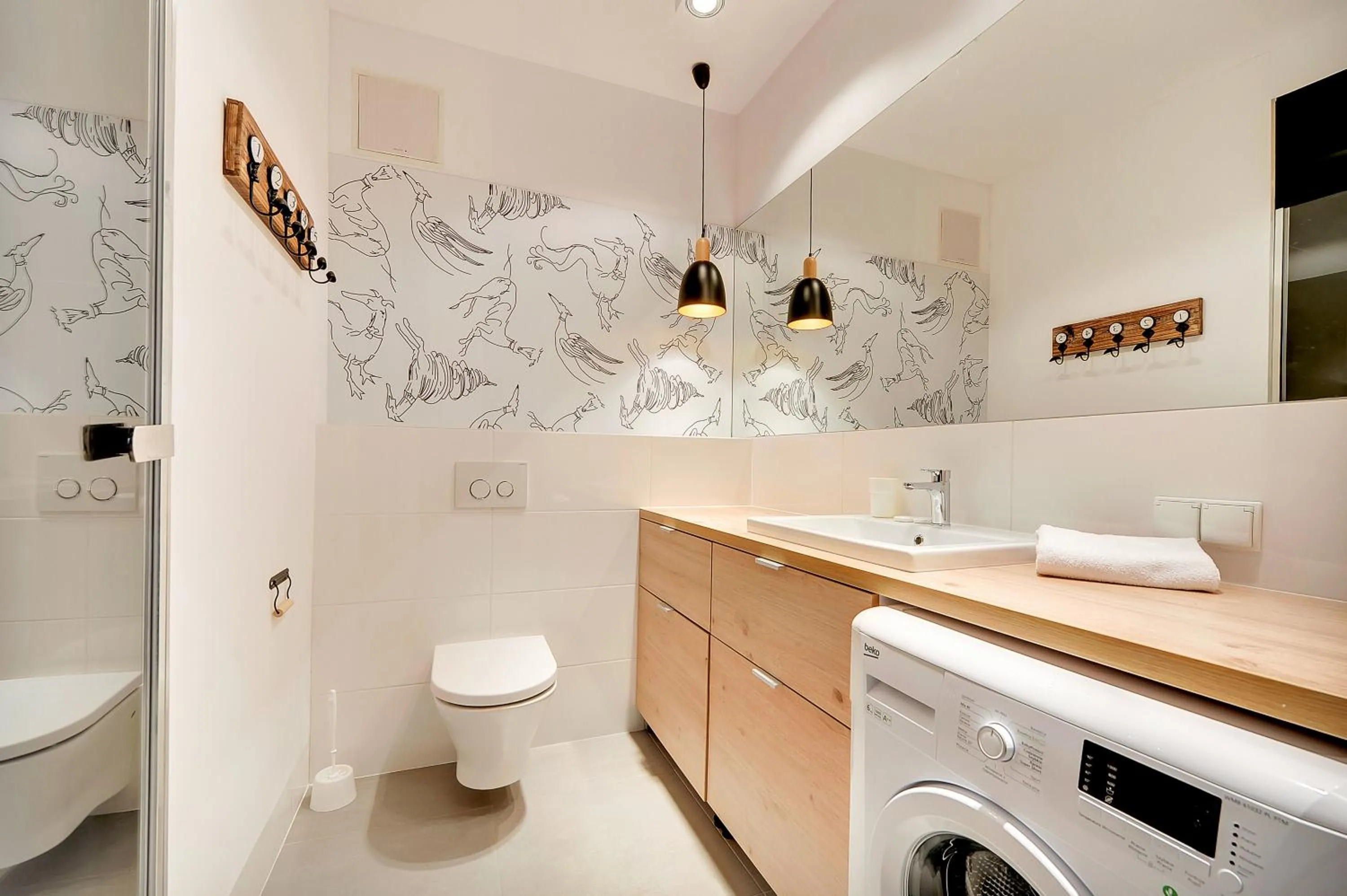 Bathroom in Apartamenty Apartinfo Szafarnia