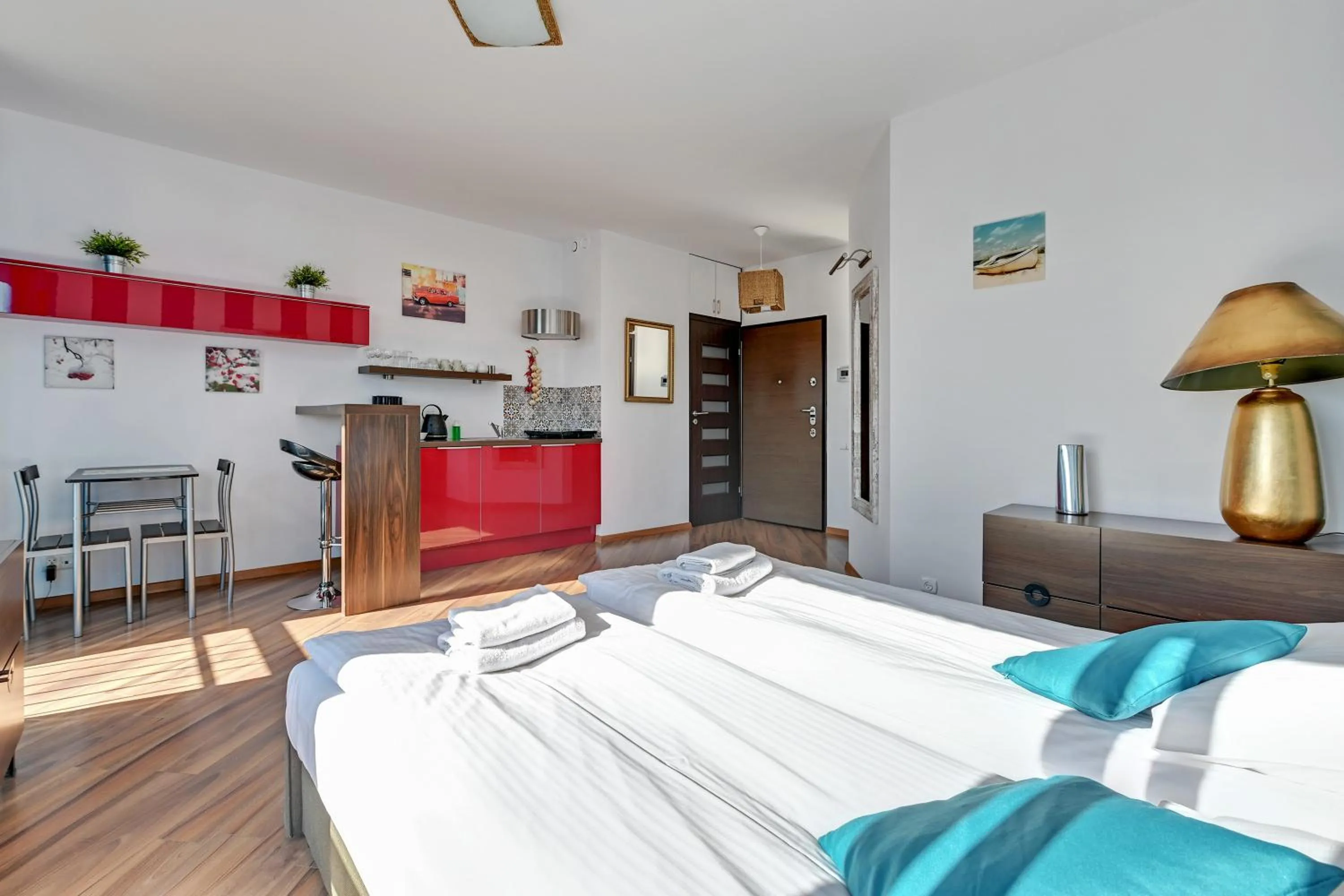 Bed in Apartamenty Apartinfo Szafarnia