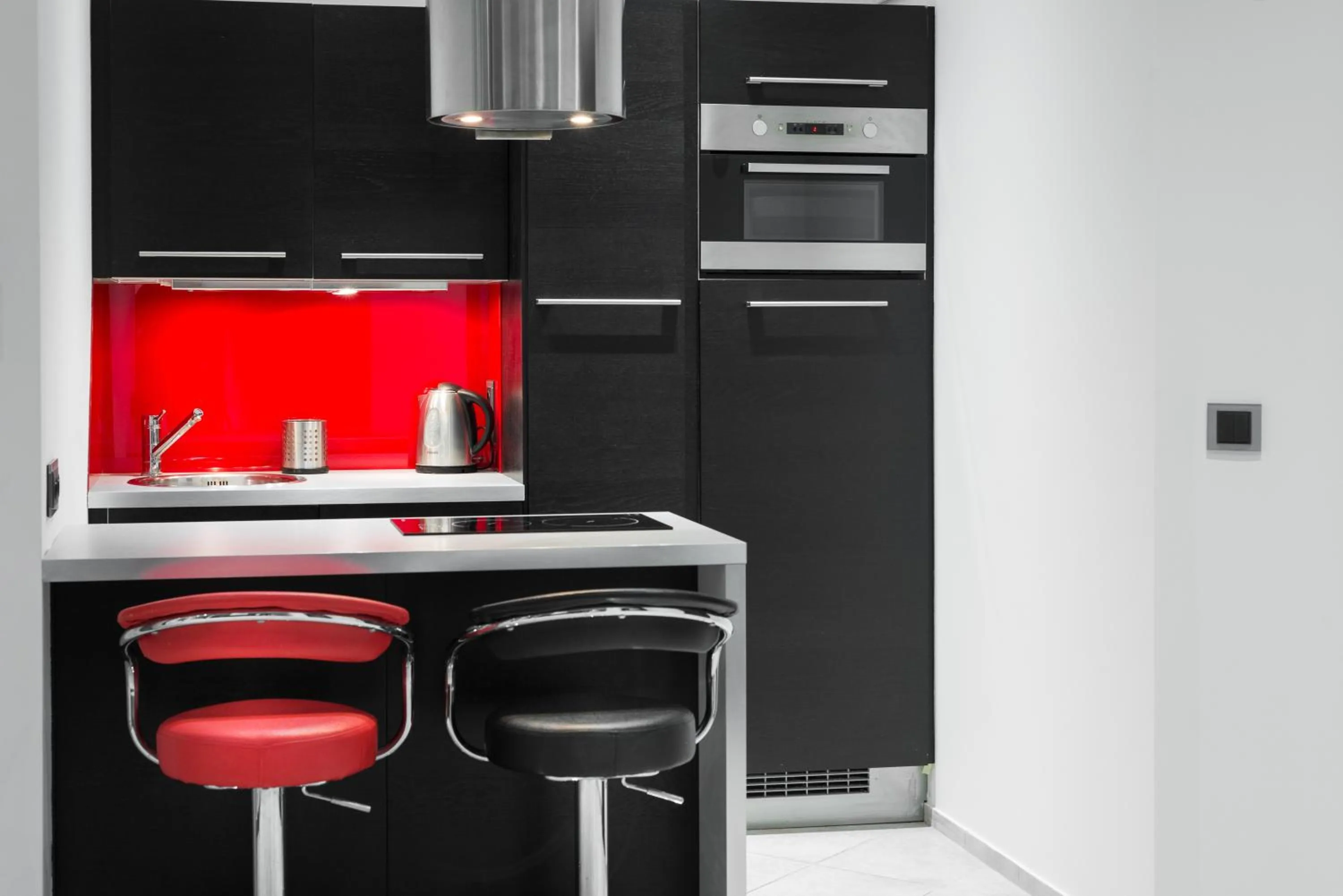 Kitchen or kitchenette in Apartamenty Apartinfo Szafarnia