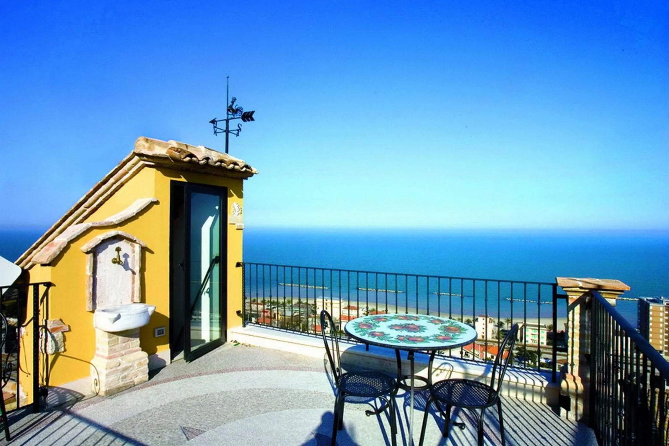 Balcony/Terrace in La Torretta sul Borgo