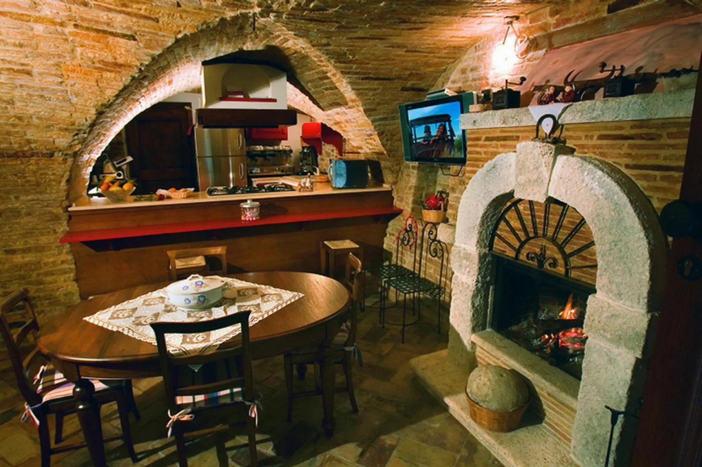 Decorative detail in La Torretta sul Borgo