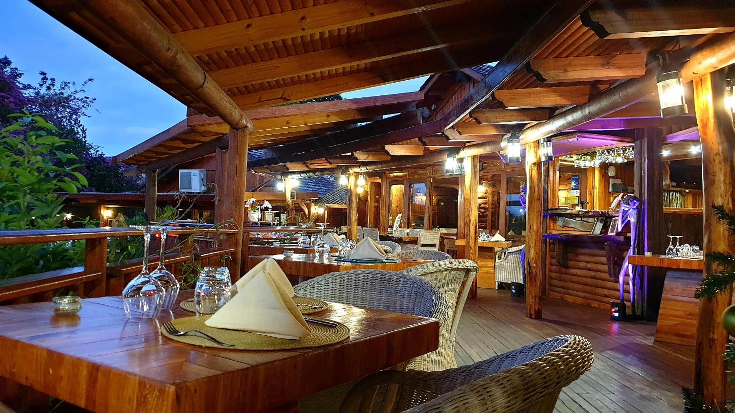 Restaurant/places to eat in Lodge Roche Tamarin