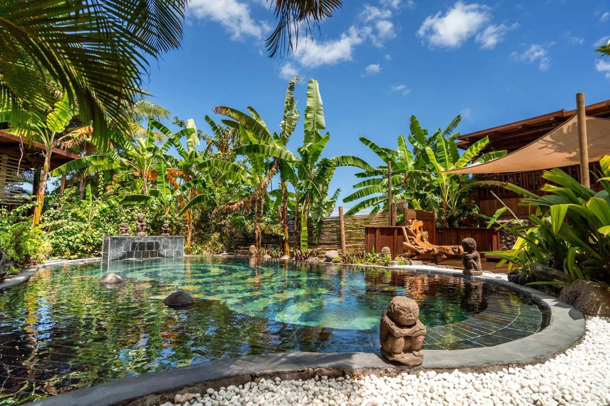 Spa and wellness centre/facilities in Lodge Roche Tamarin