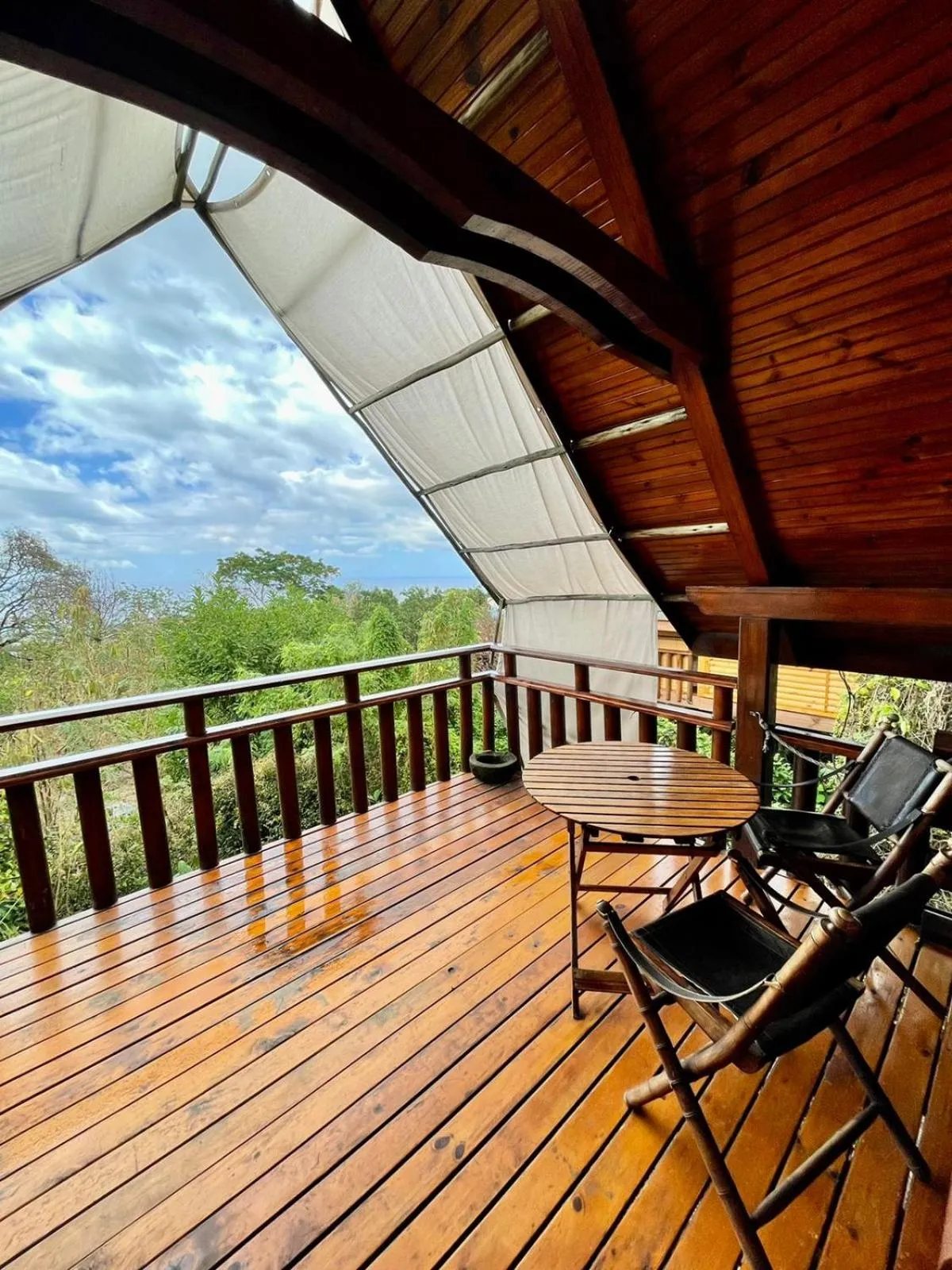 Balcony/Terrace in Lodge Roche Tamarin