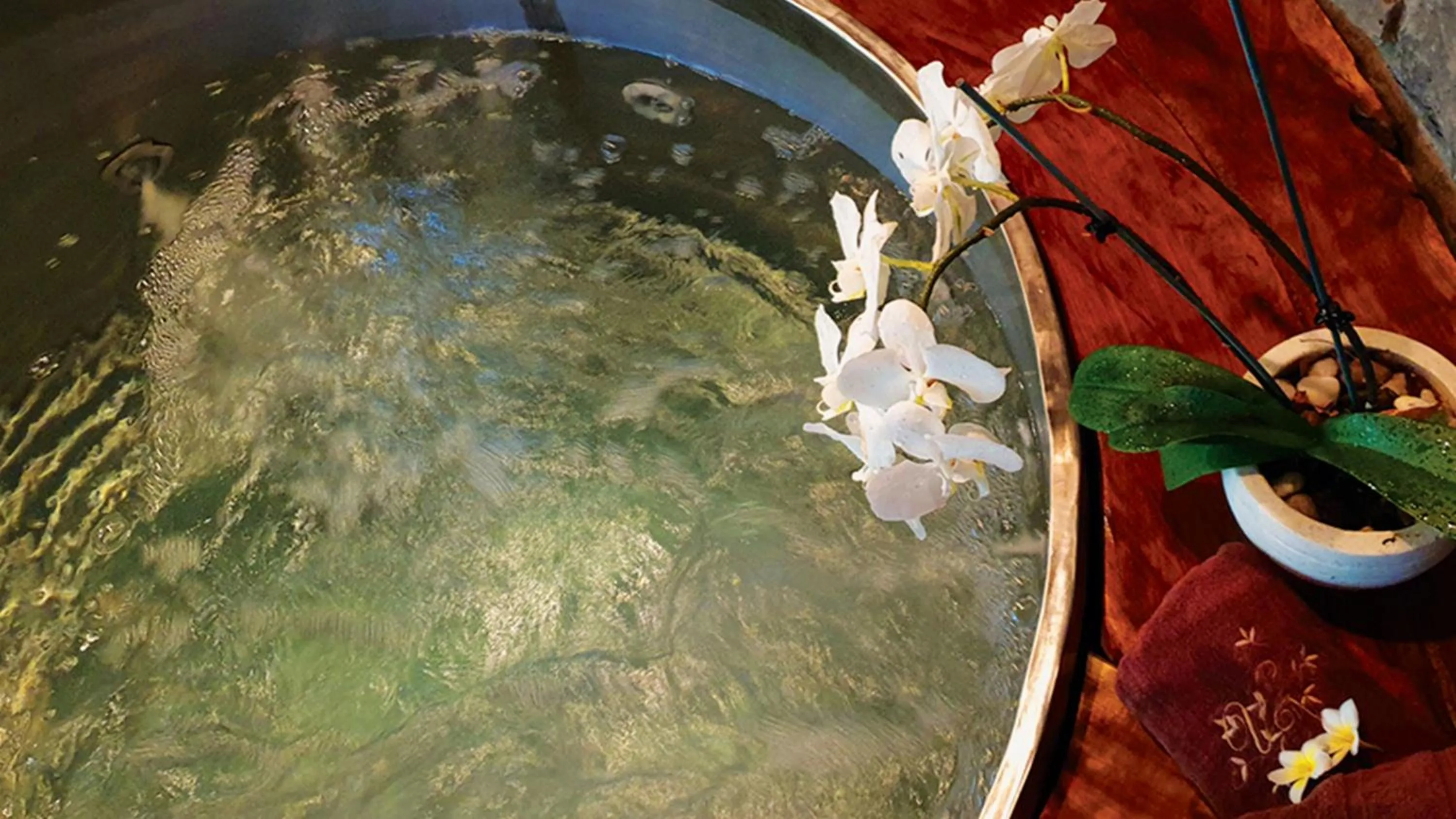 Spa and wellness centre/facilities in Lodge Roche Tamarin