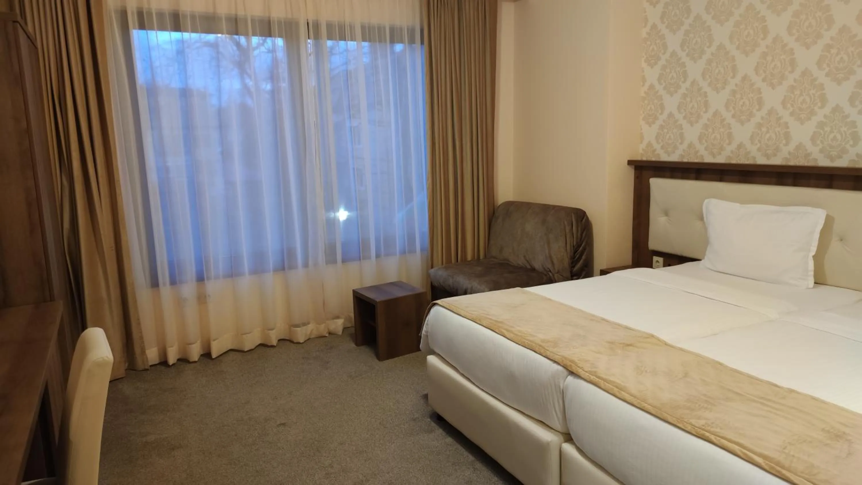 Bed in SPA Hotel Medicus