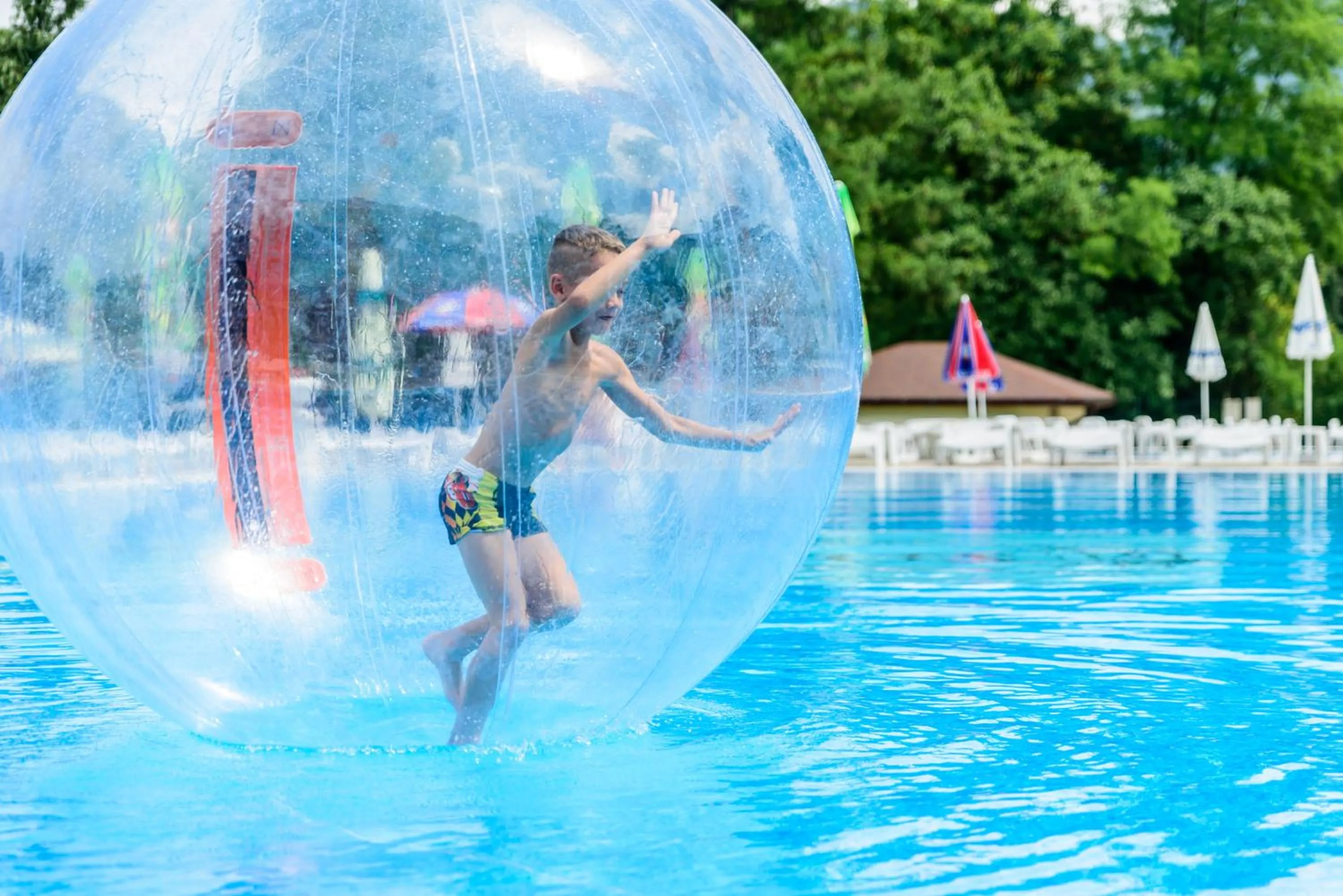 Swimming pool in SPA Hotel Medicus