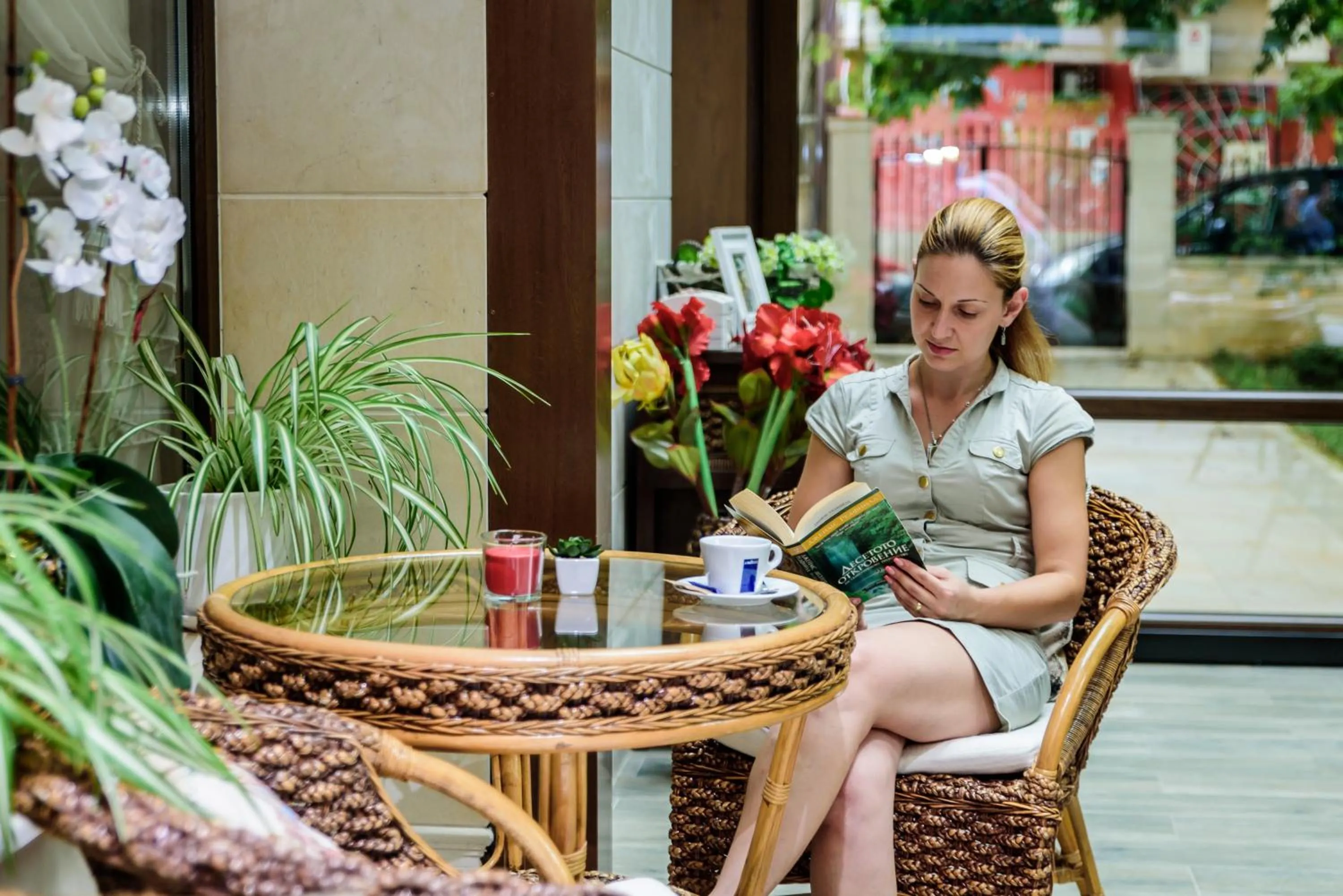 Garden in SPA Hotel Medicus