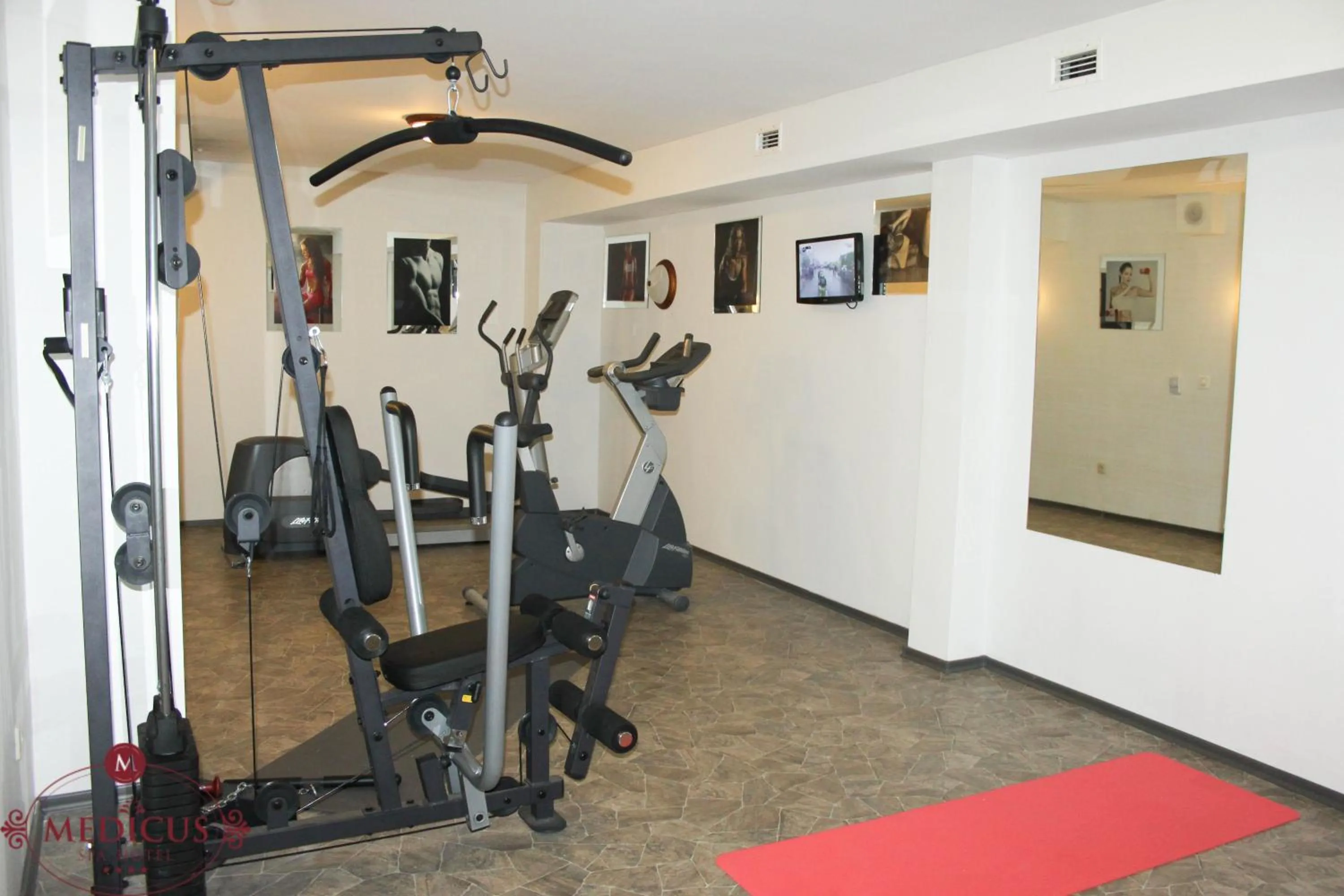 Fitness centre/facilities in SPA Hotel Medicus