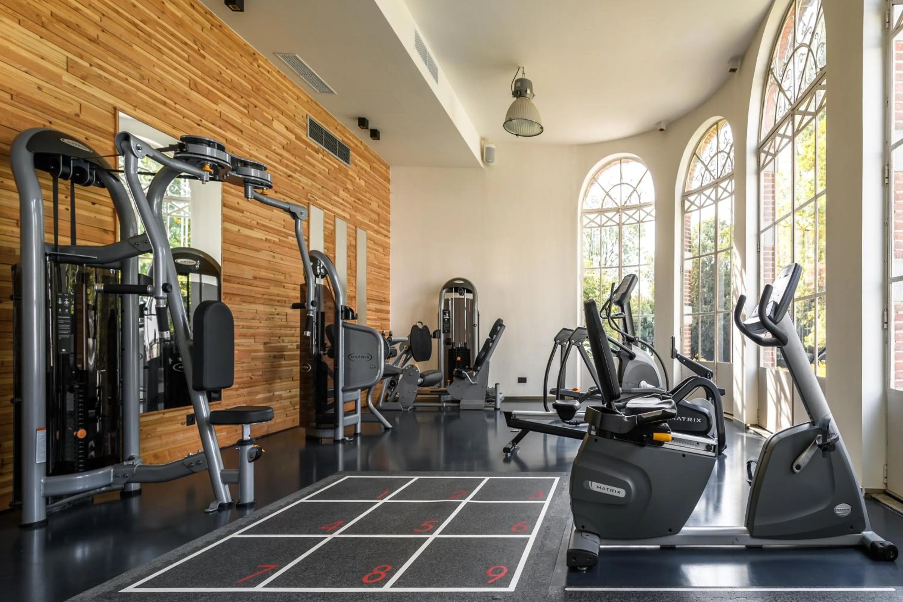 Fitness centre/facilities in Hotel Kronacker