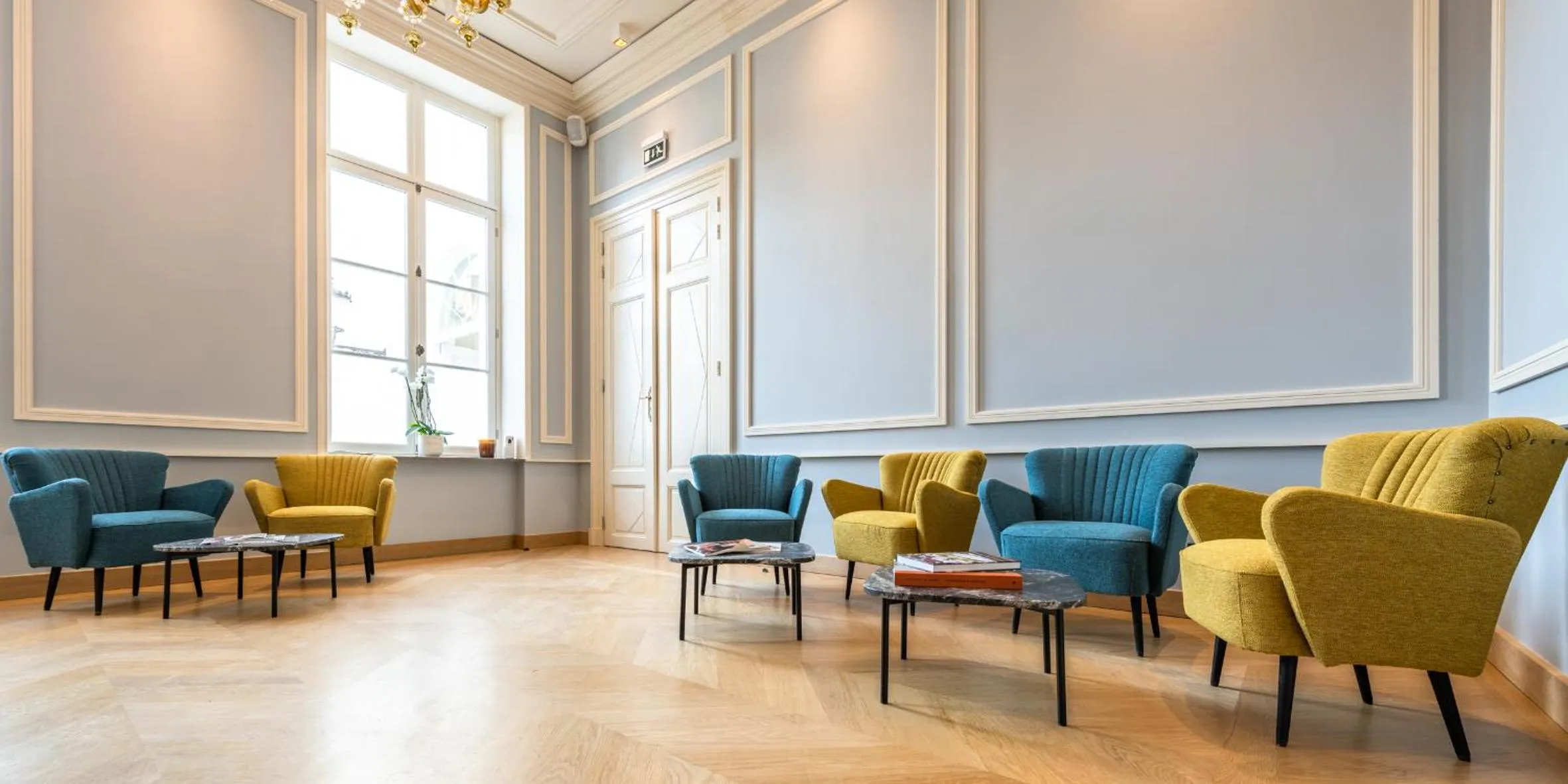 Lobby or reception in Hotel Kronacker