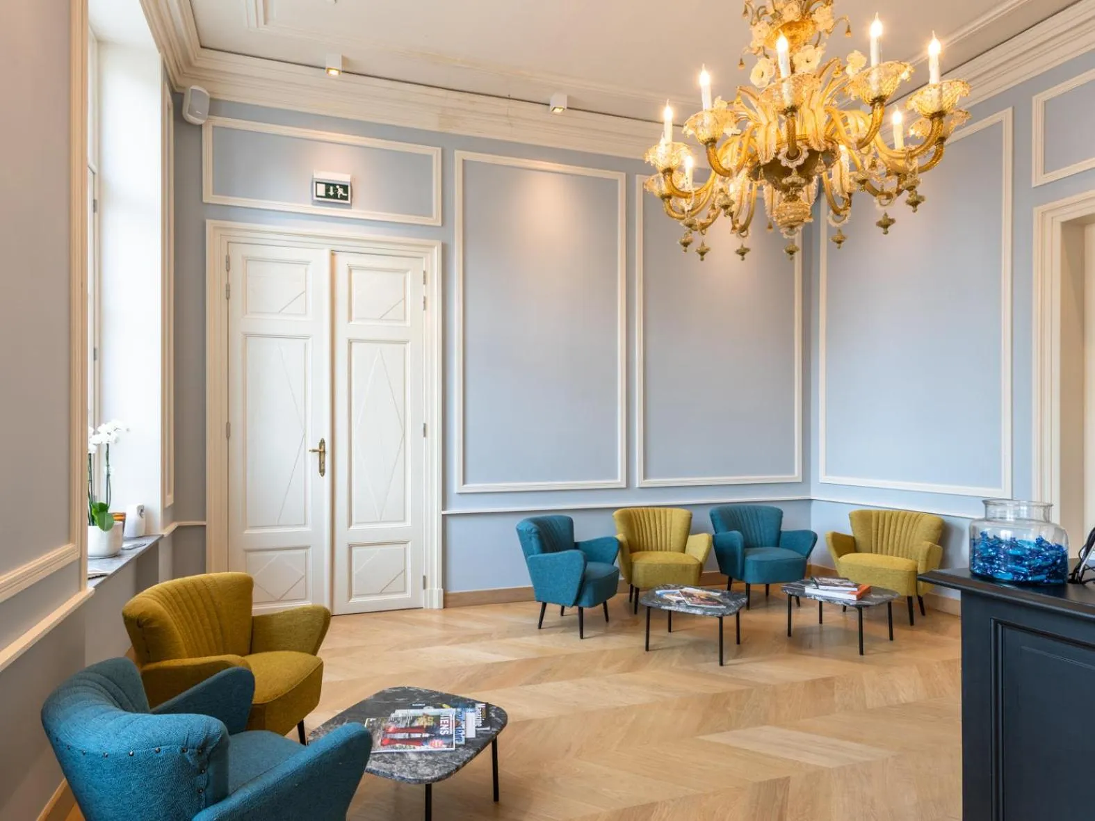 Lobby or reception in Hotel Kronacker