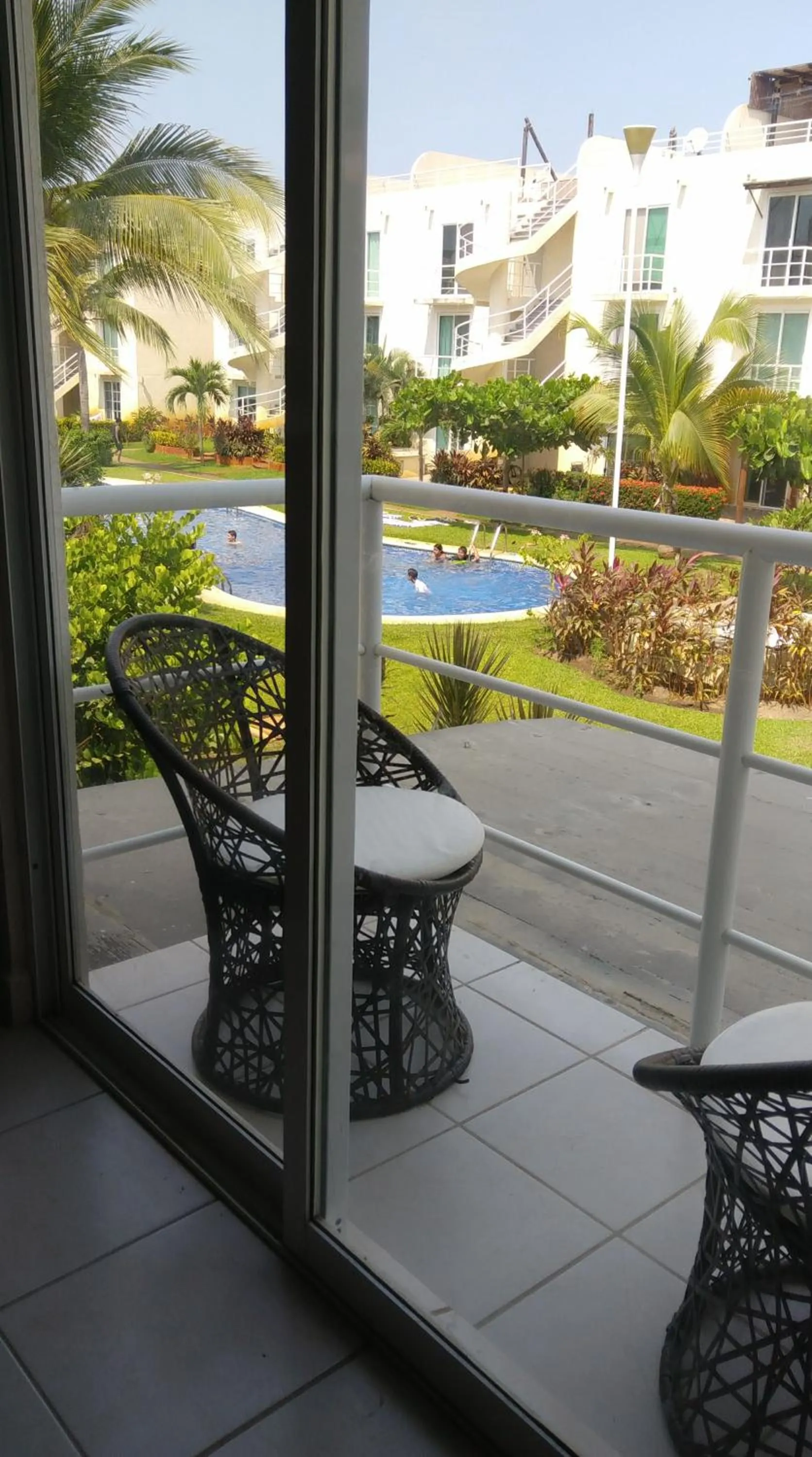Balcony/Terrace in Marina Diamante Acapulco