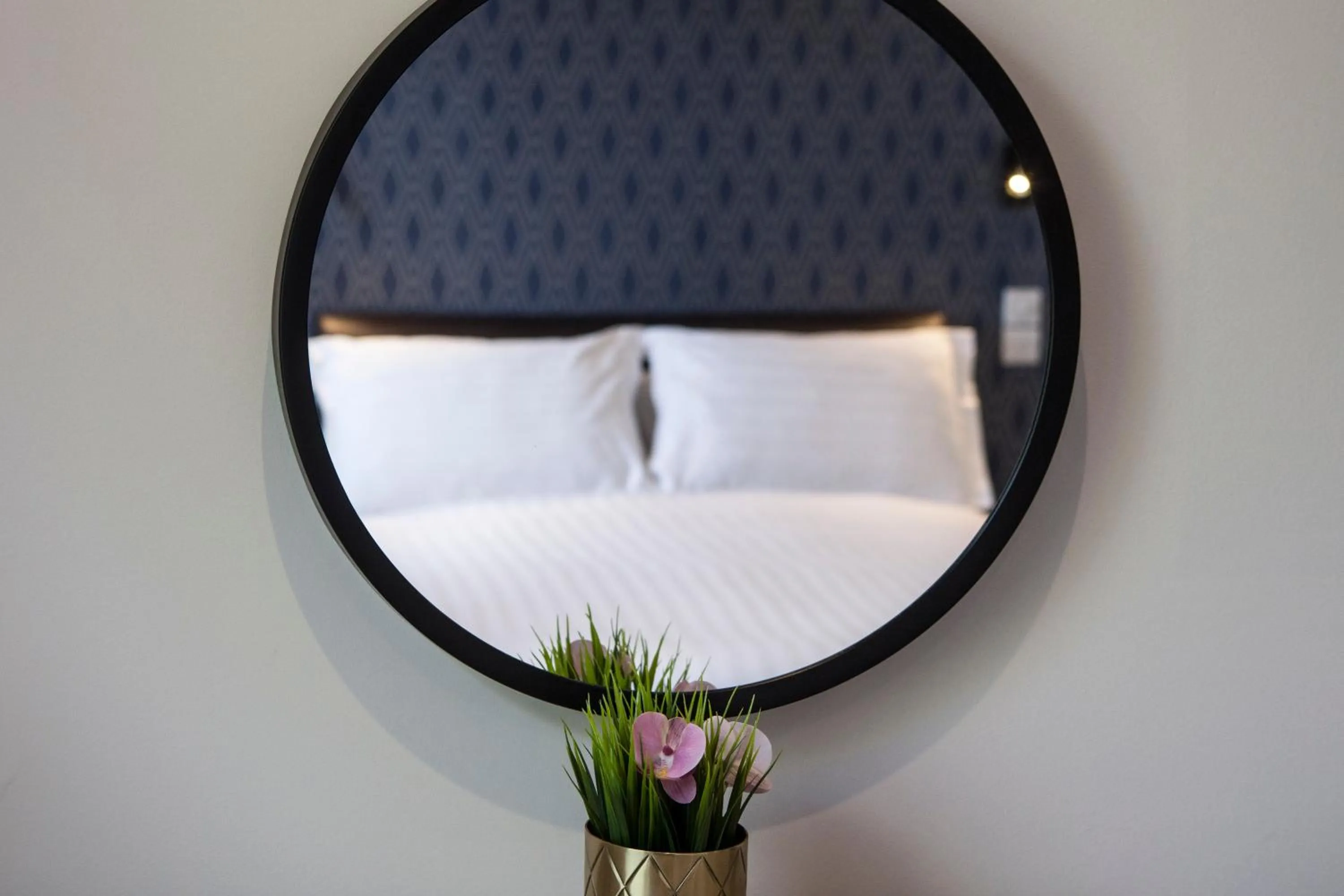 Bed in Asperion Hotel