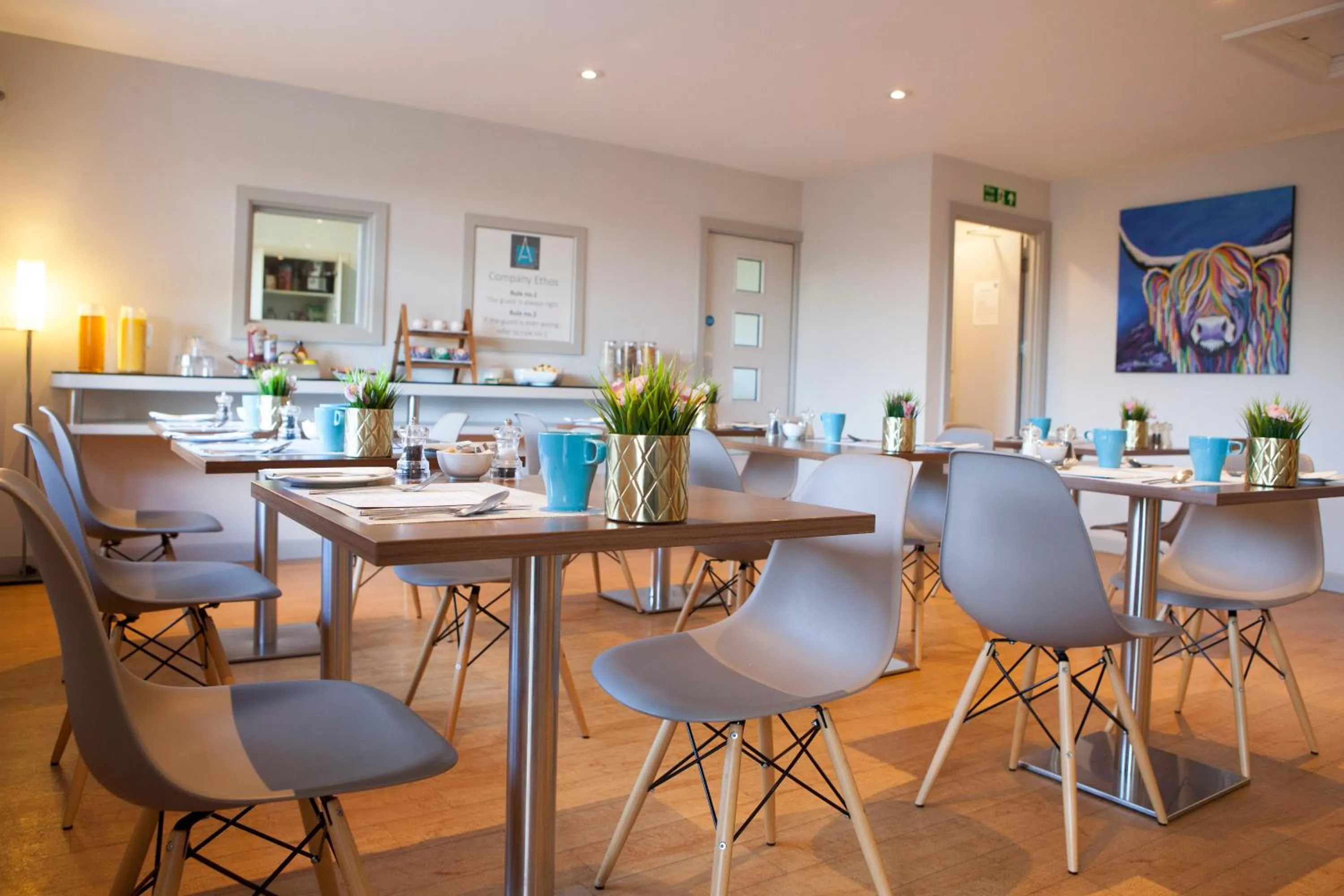 Restaurant/places to eat in Asperion Hotel