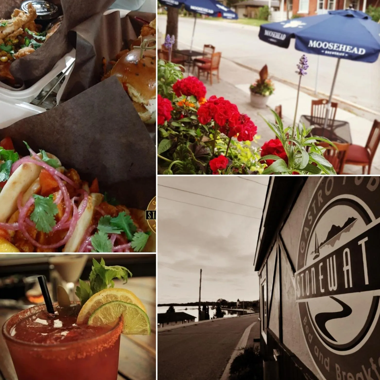 Patio in Stonewater Manor B&B