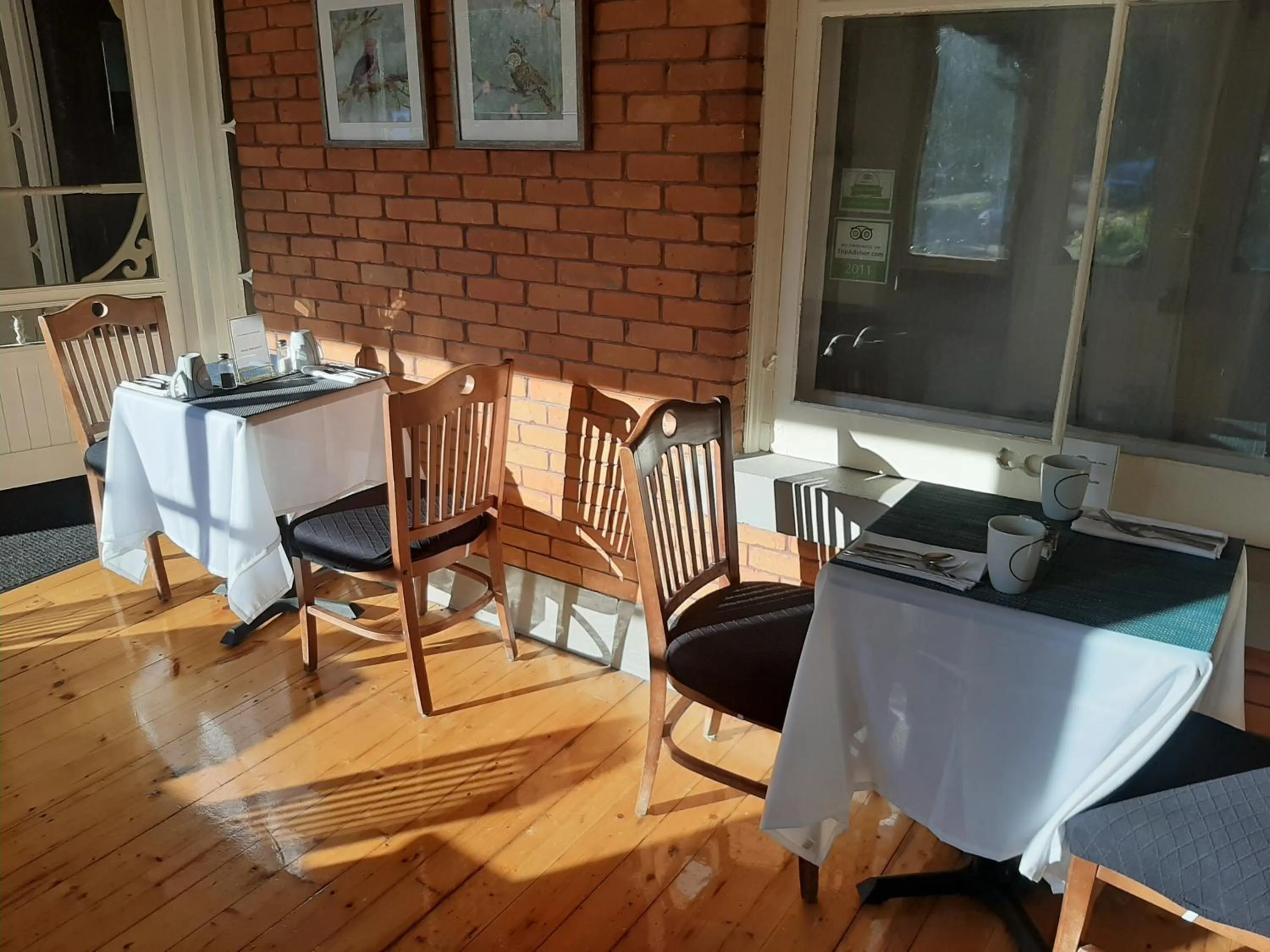 Patio in Stonewater Manor B&B