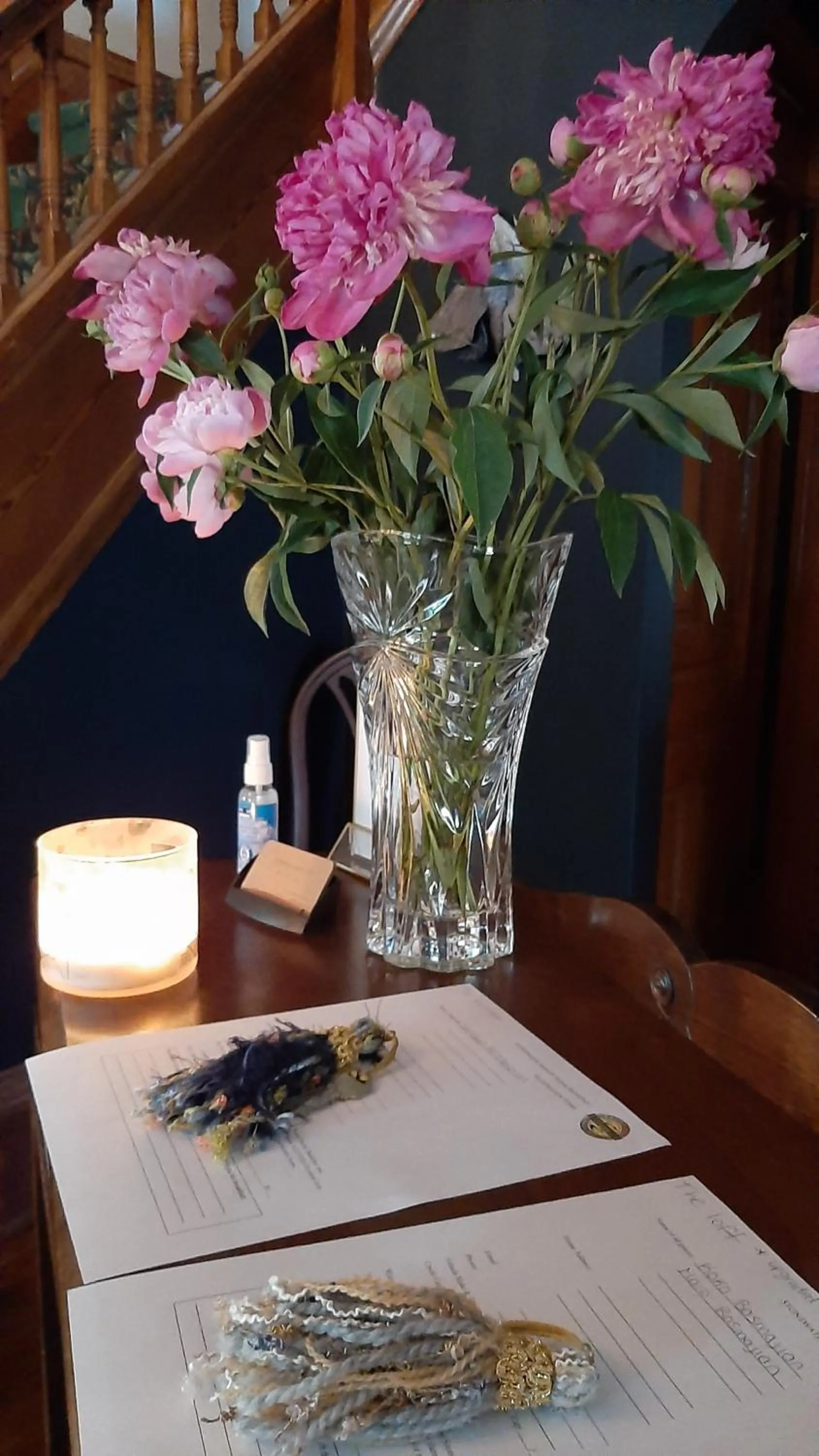 Lobby or reception in Stonewater Manor B&B