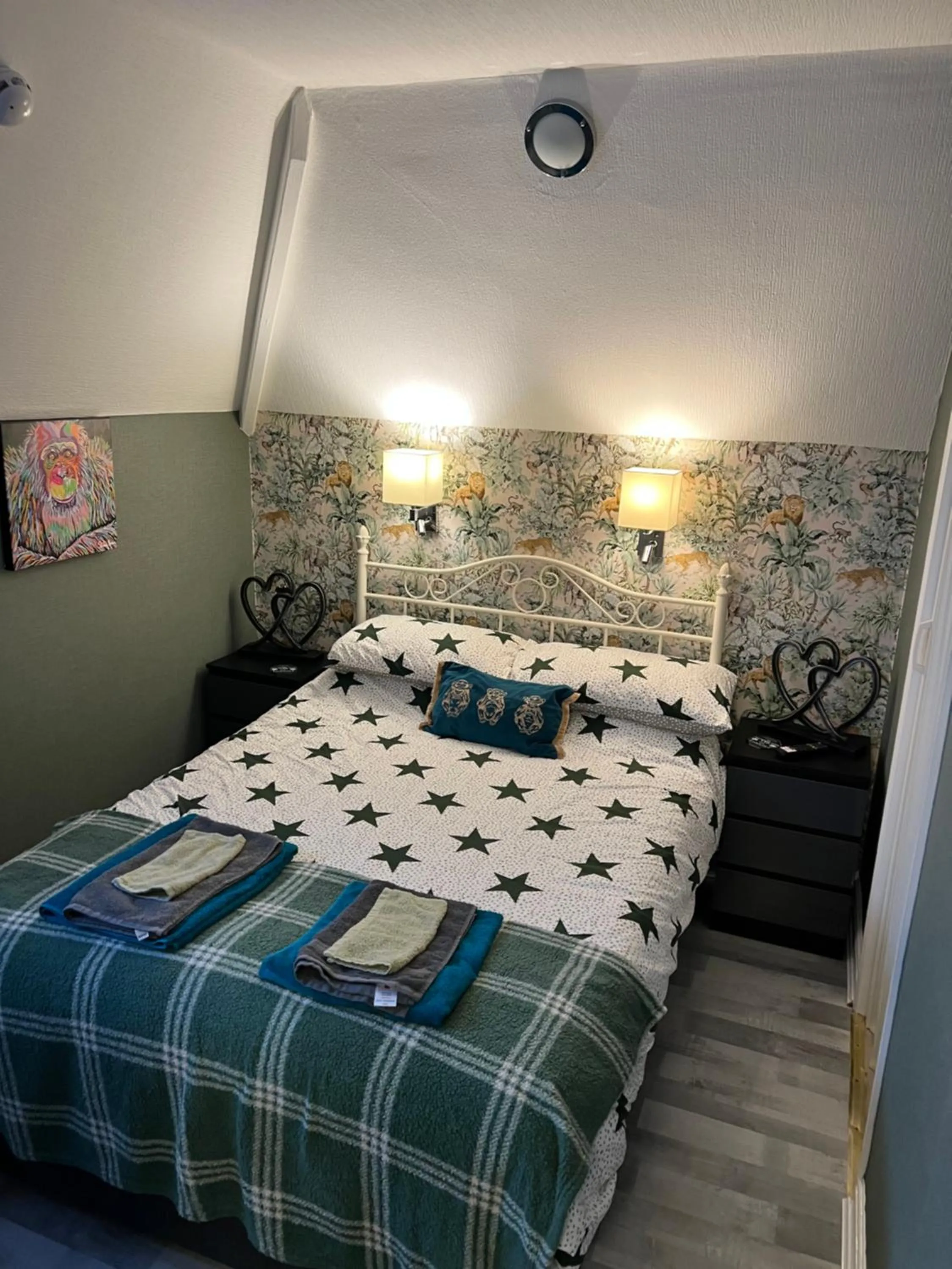 Bed in The Southwold Guest House