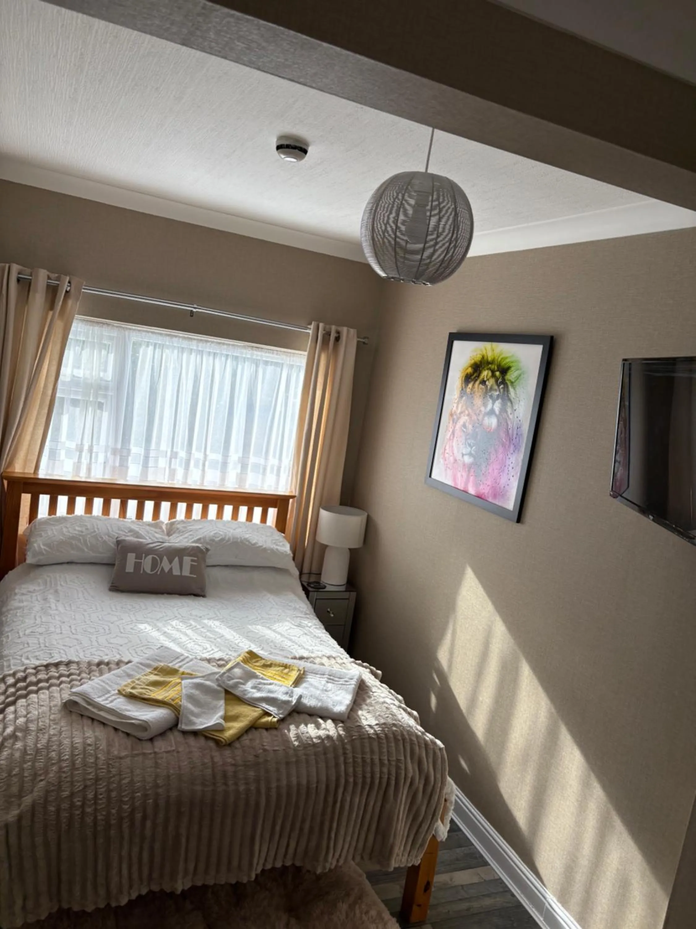 Bed in The Southwold Guest House