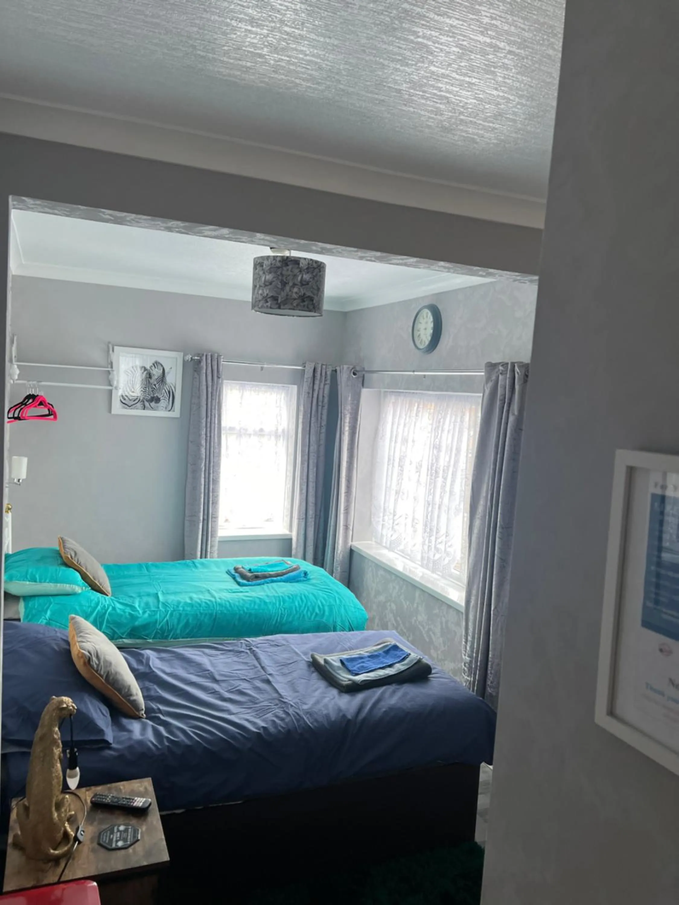 Bed in The Southwold Guest House