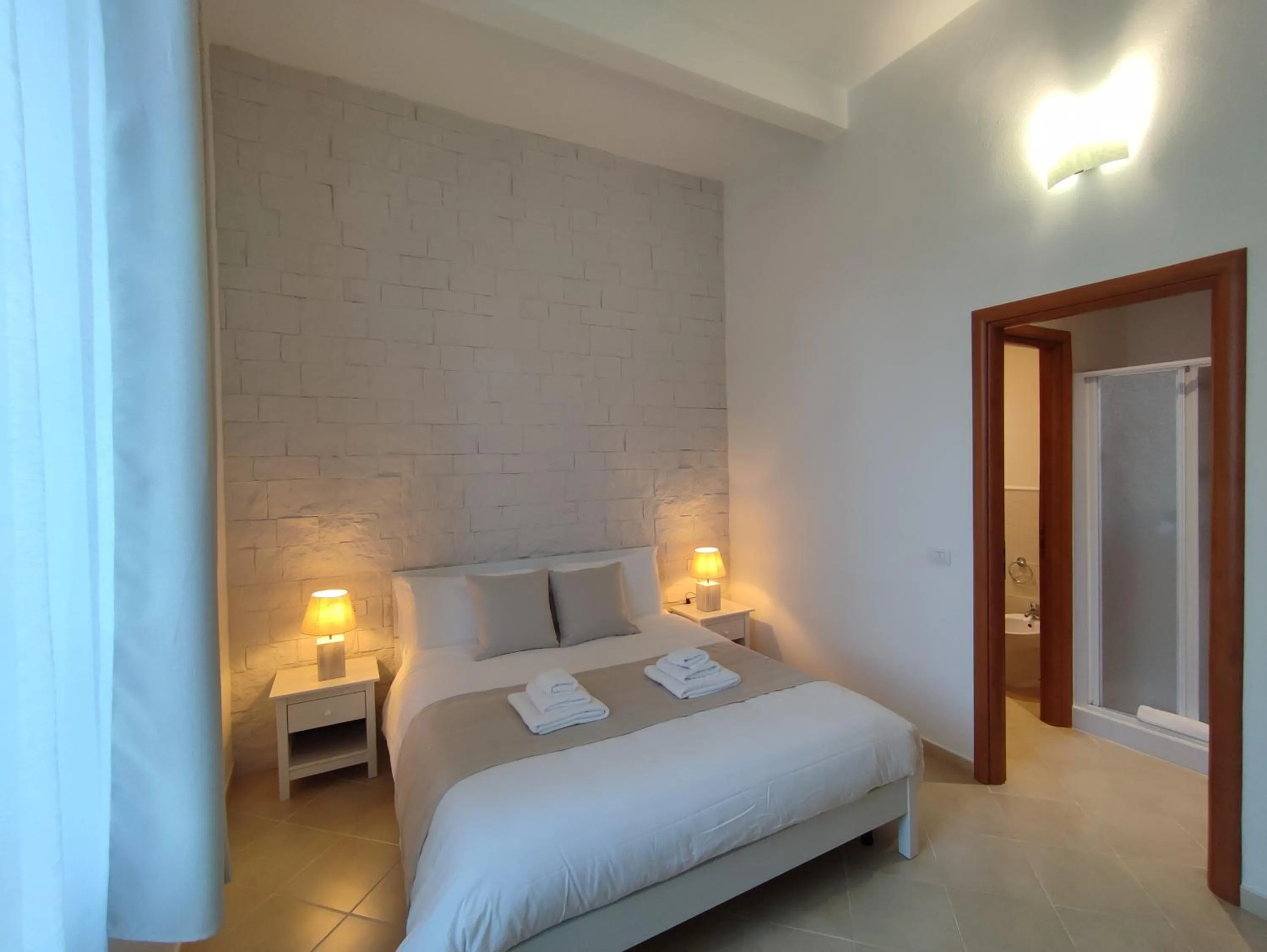 Bedroom, Bed in Nell'Azzurro