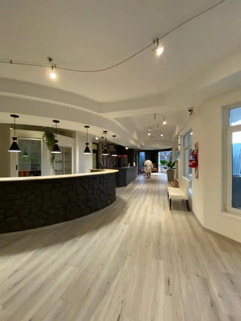 Lobby or reception in Costa Carilo Apart de Mar By HS Lobby or reception in Costa Carilo Apart de Mar By HS