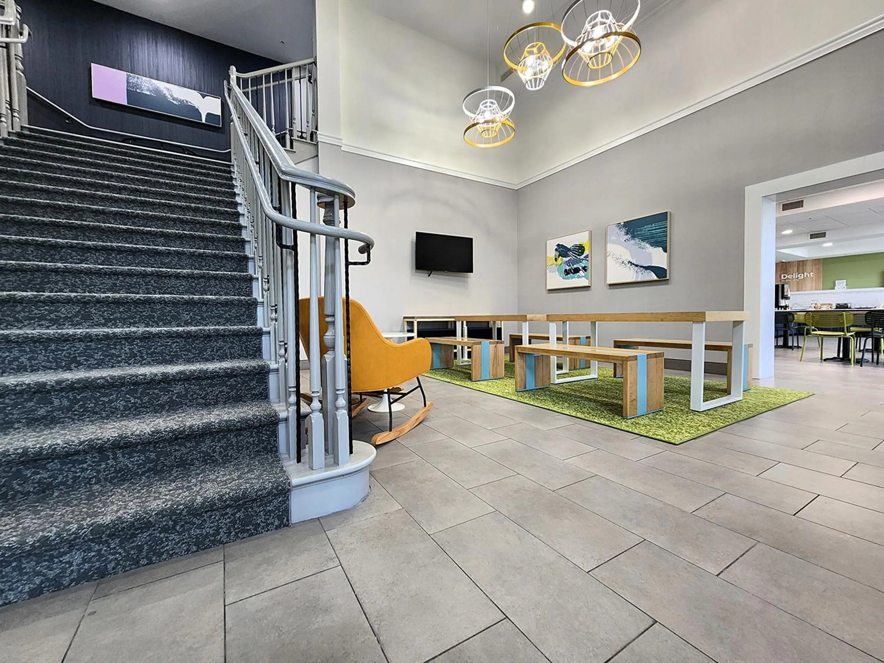 Lobby or reception in Spark by Hilton California Lexington Park