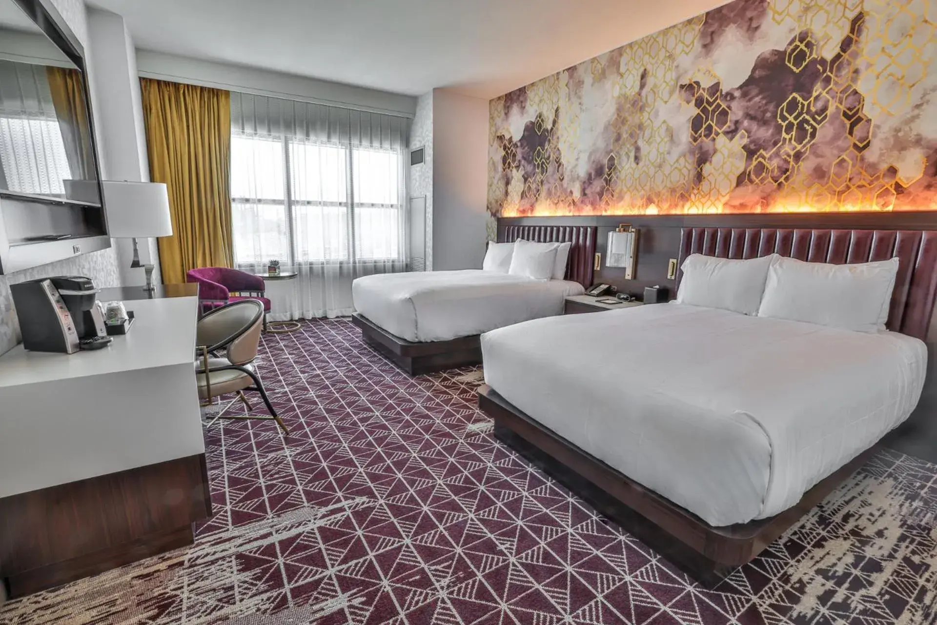 Bed in Wind Creek Bethlehem Casino & Resort Bed in Wind Creek Bethlehem Casino & Resort
