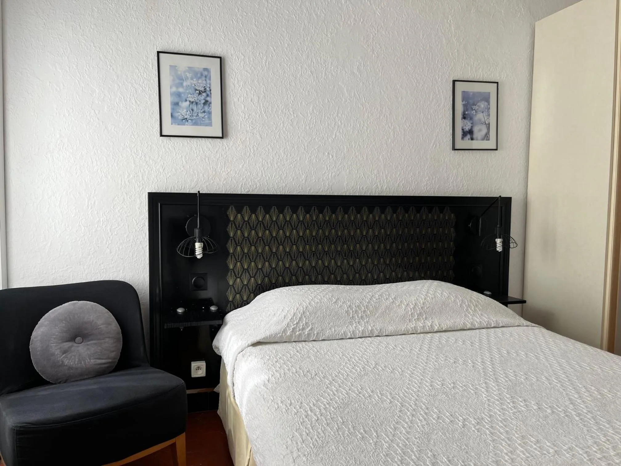 Bed in Hotel Le Flore