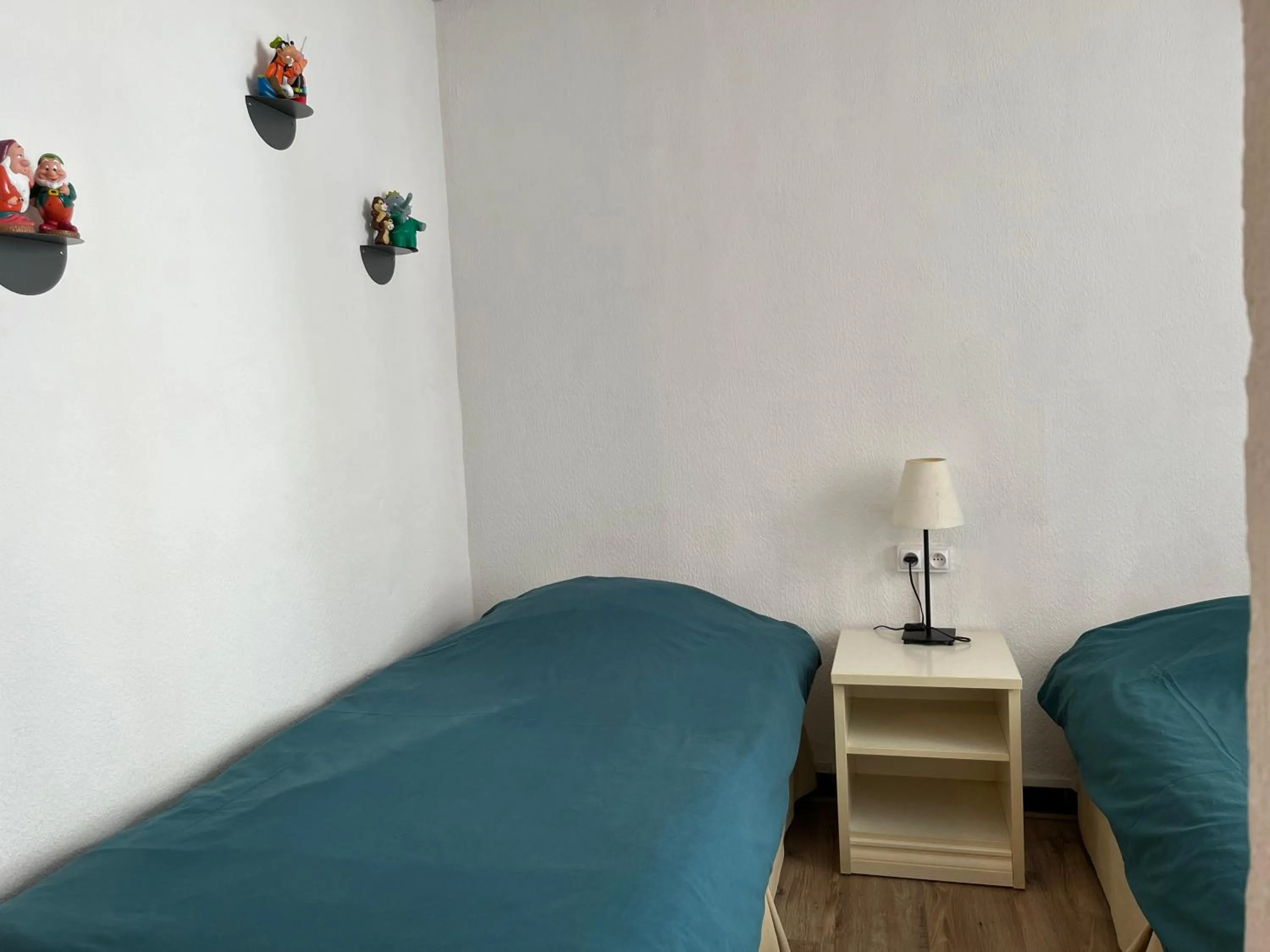 Bed in Hotel Le Flore