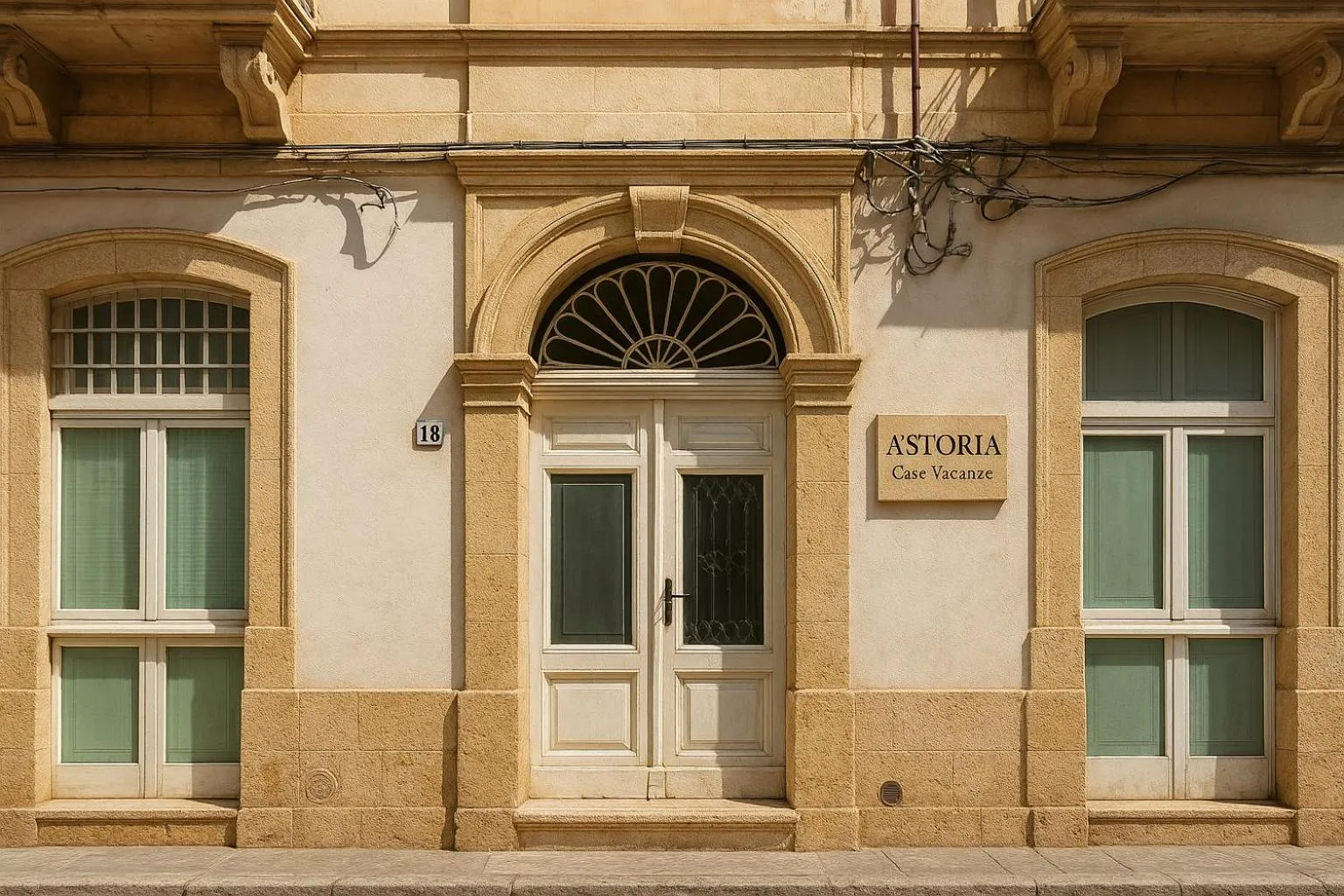 Facade/entrance in A'Storia
