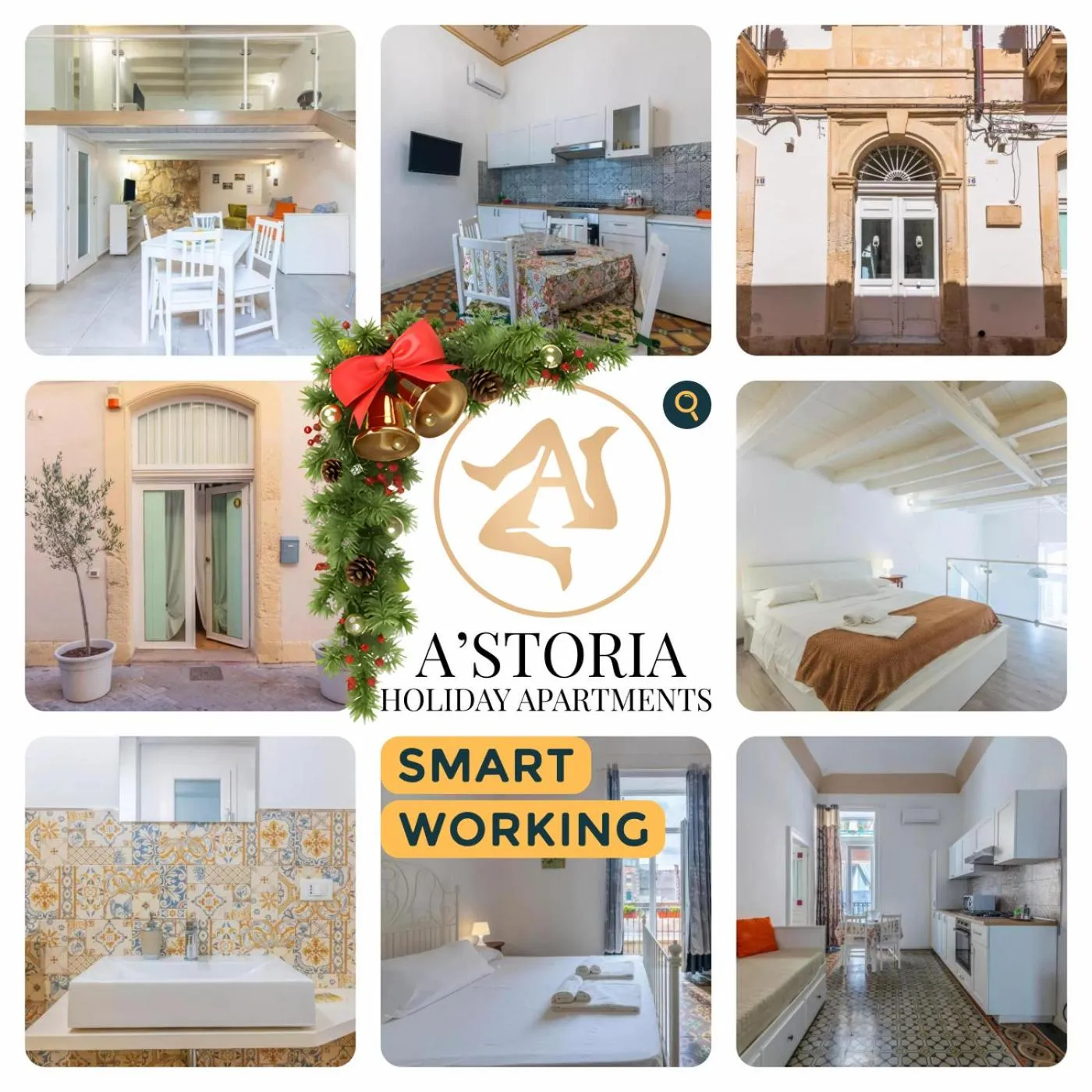 Text overlay in A'Storia