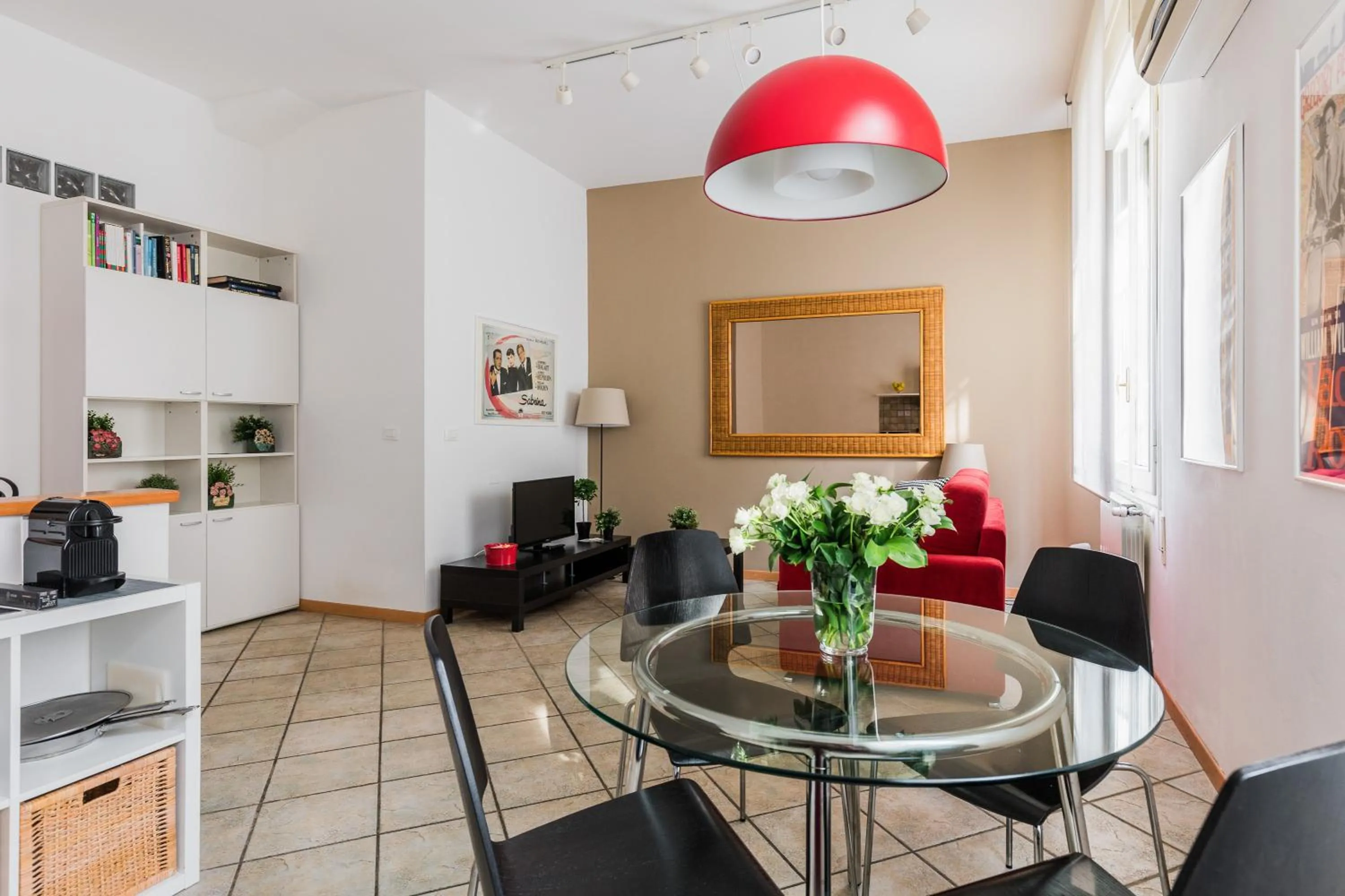 Living room in Portobello Apartments