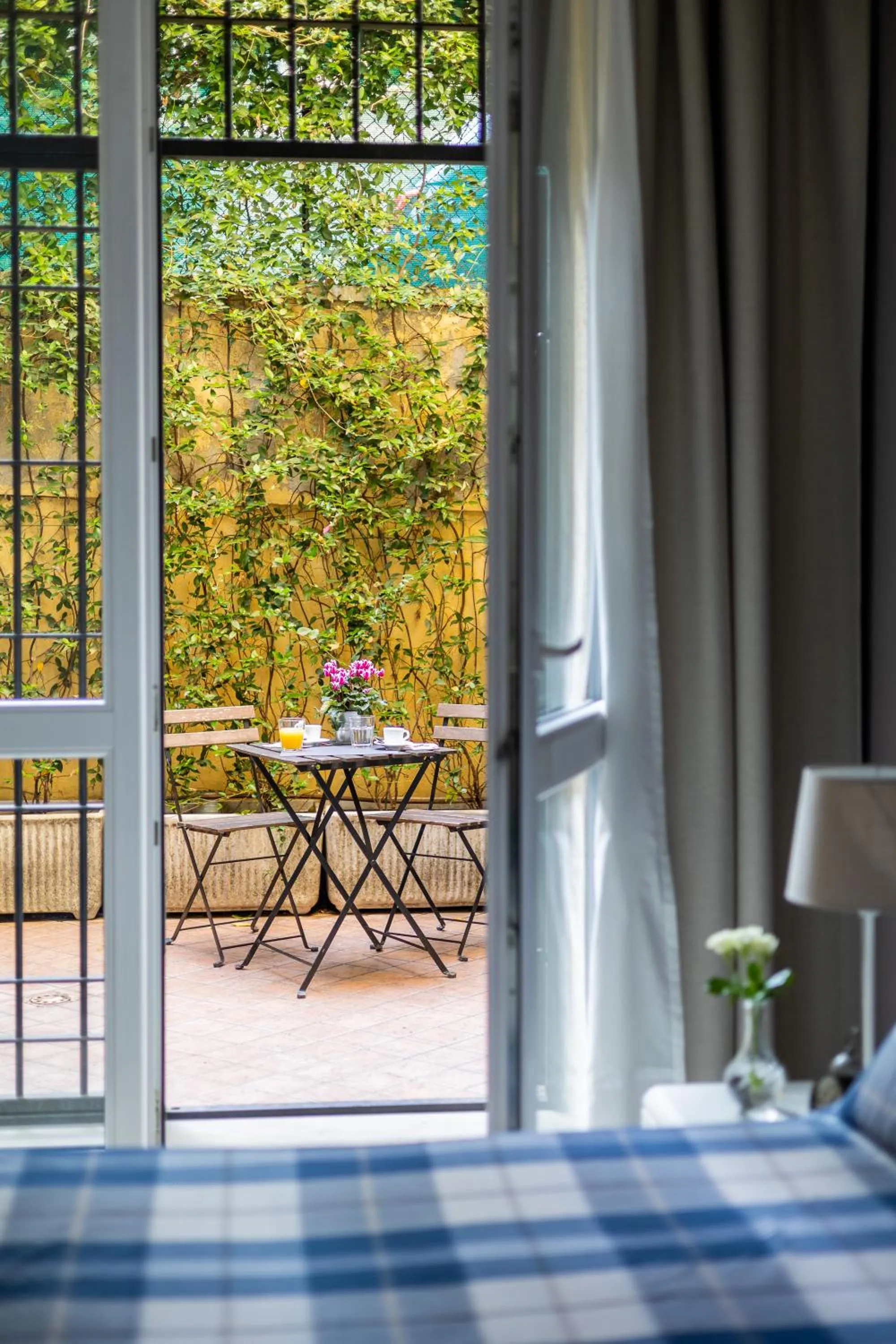 Patio in Portobello Apartments