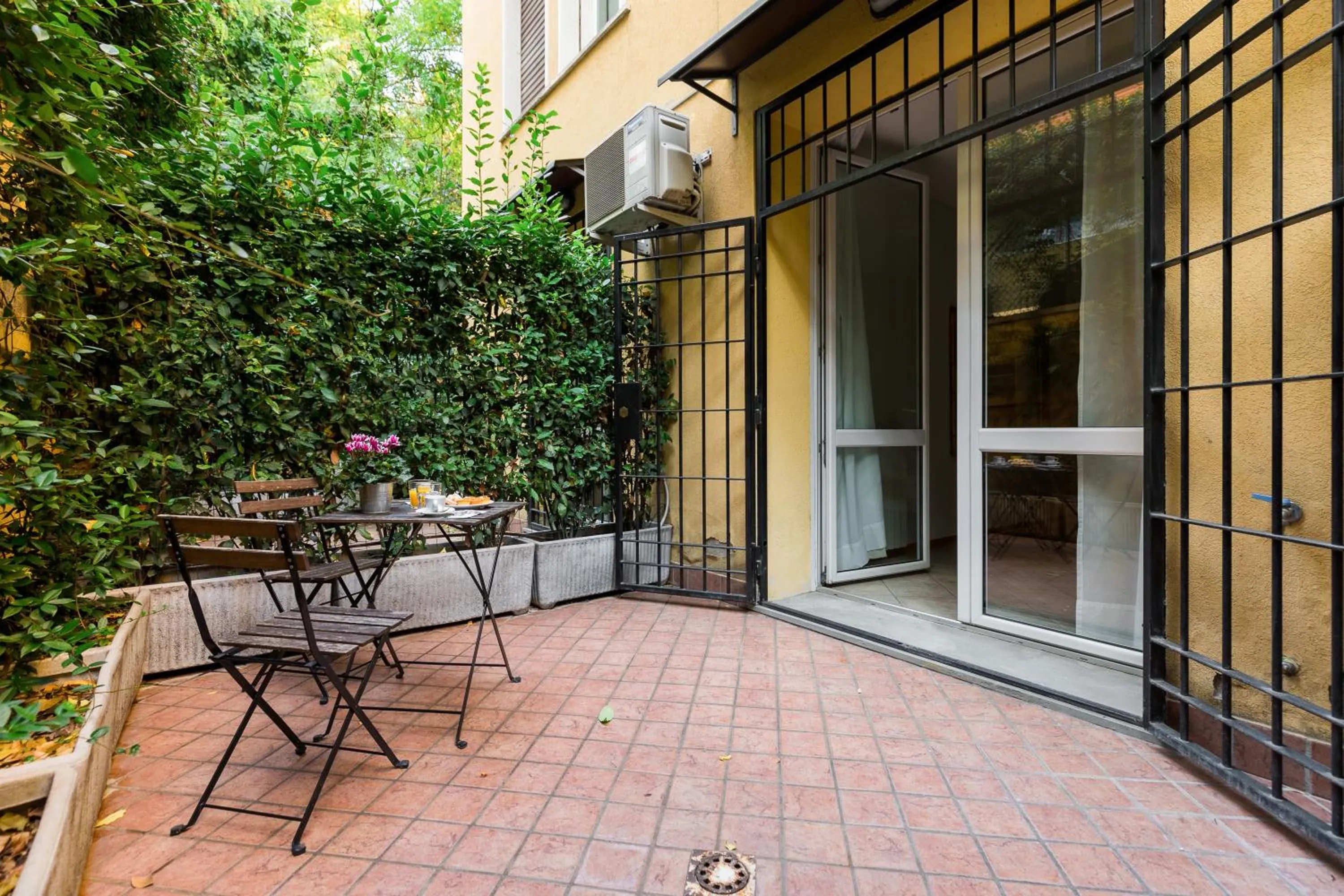Patio in Portobello Apartments