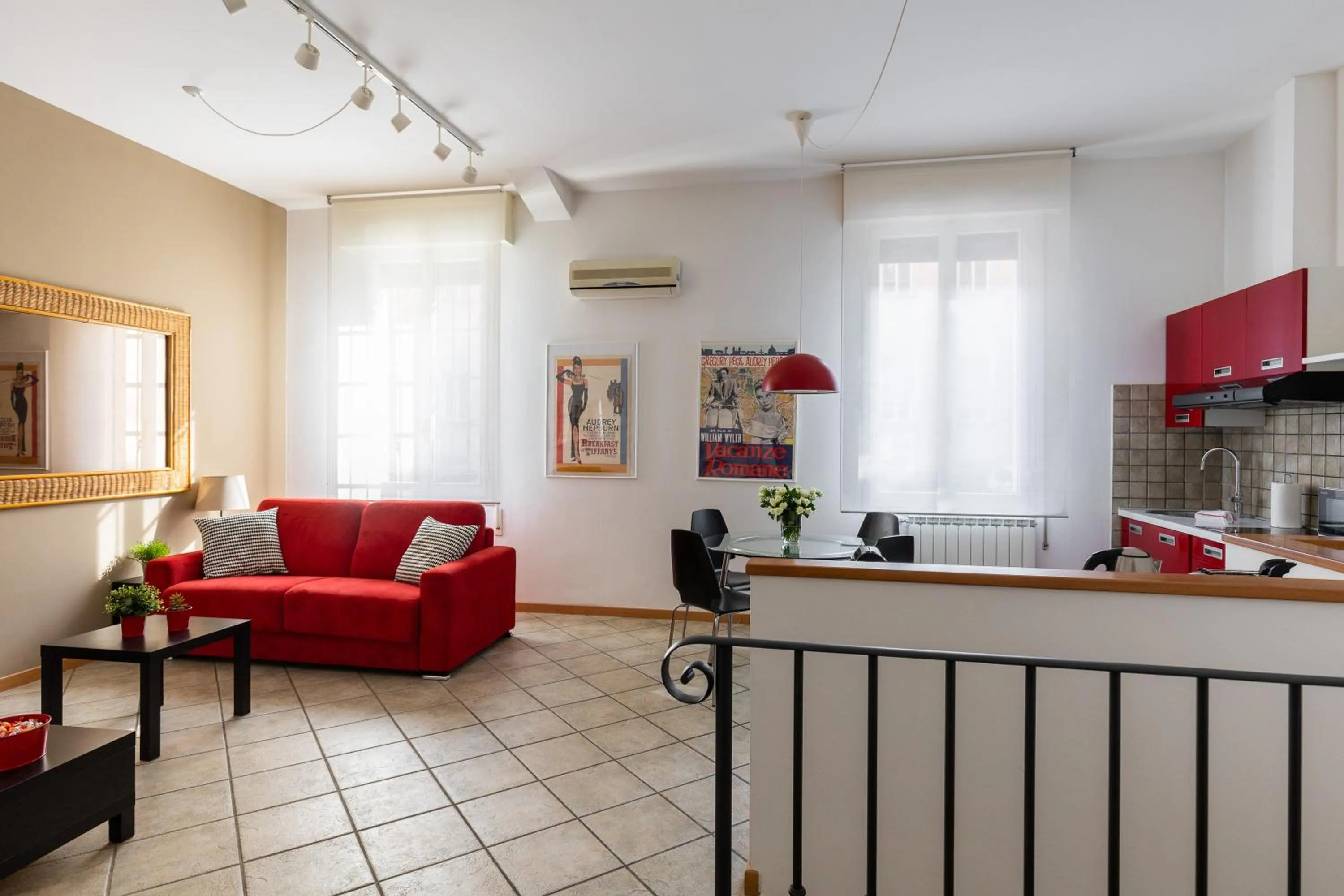 Living room in Portobello Apartments