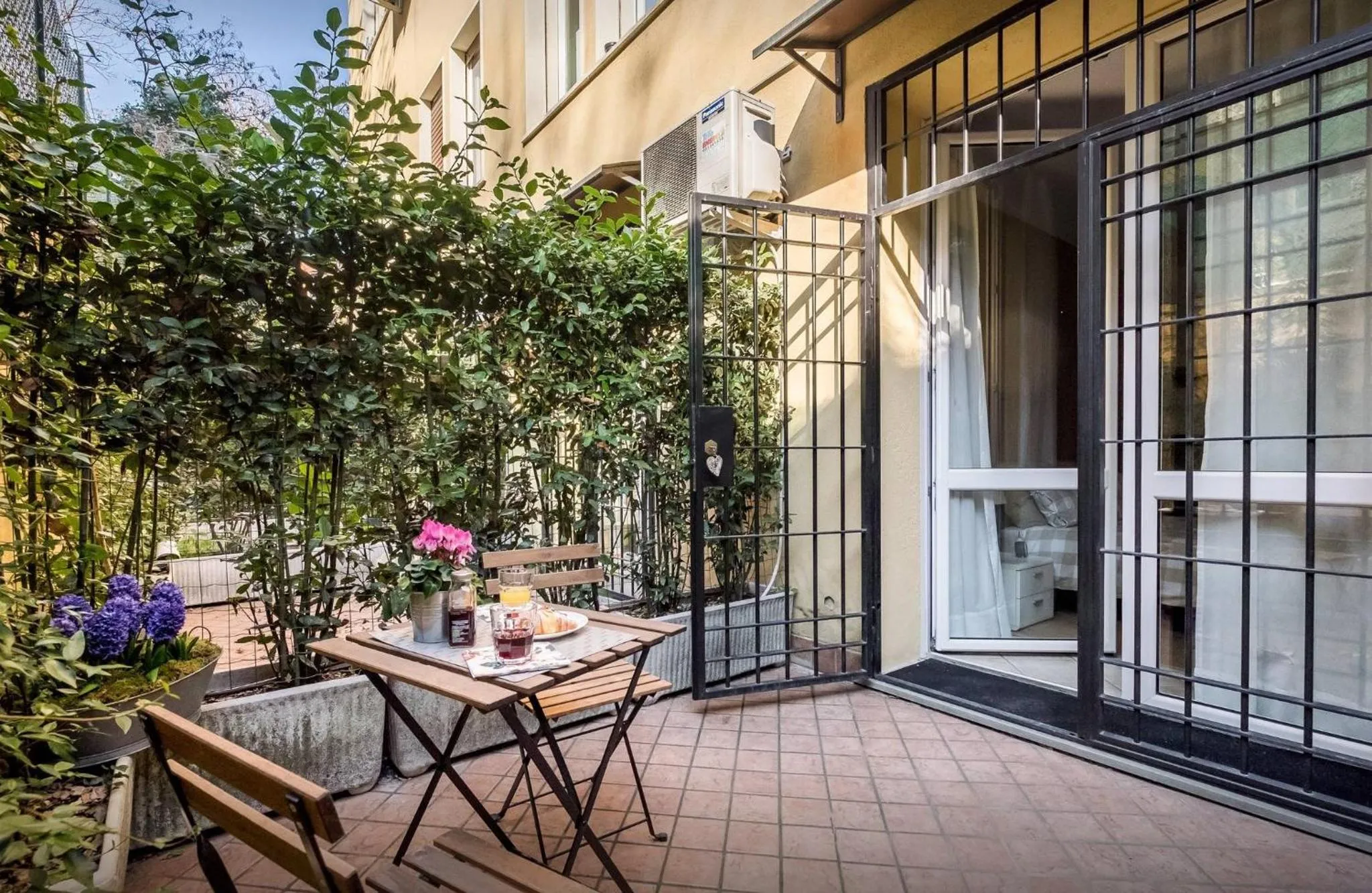 Patio in Portobello Apartments