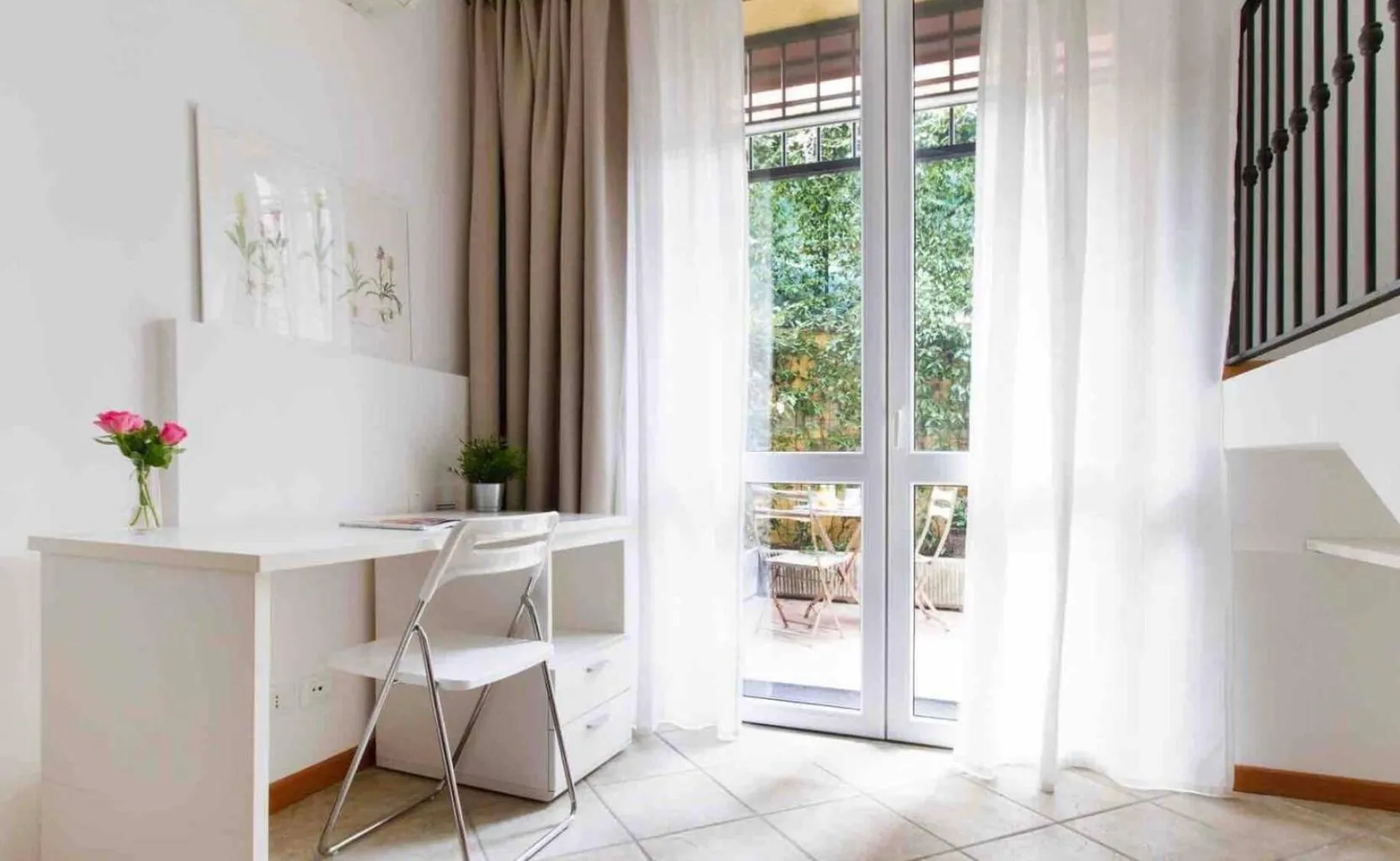 Bedroom in Portobello Apartments