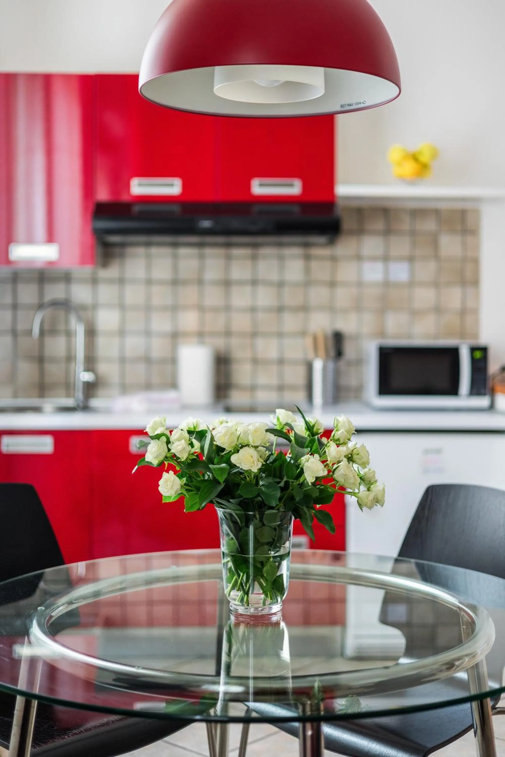 Dining area in Portobello Apartments