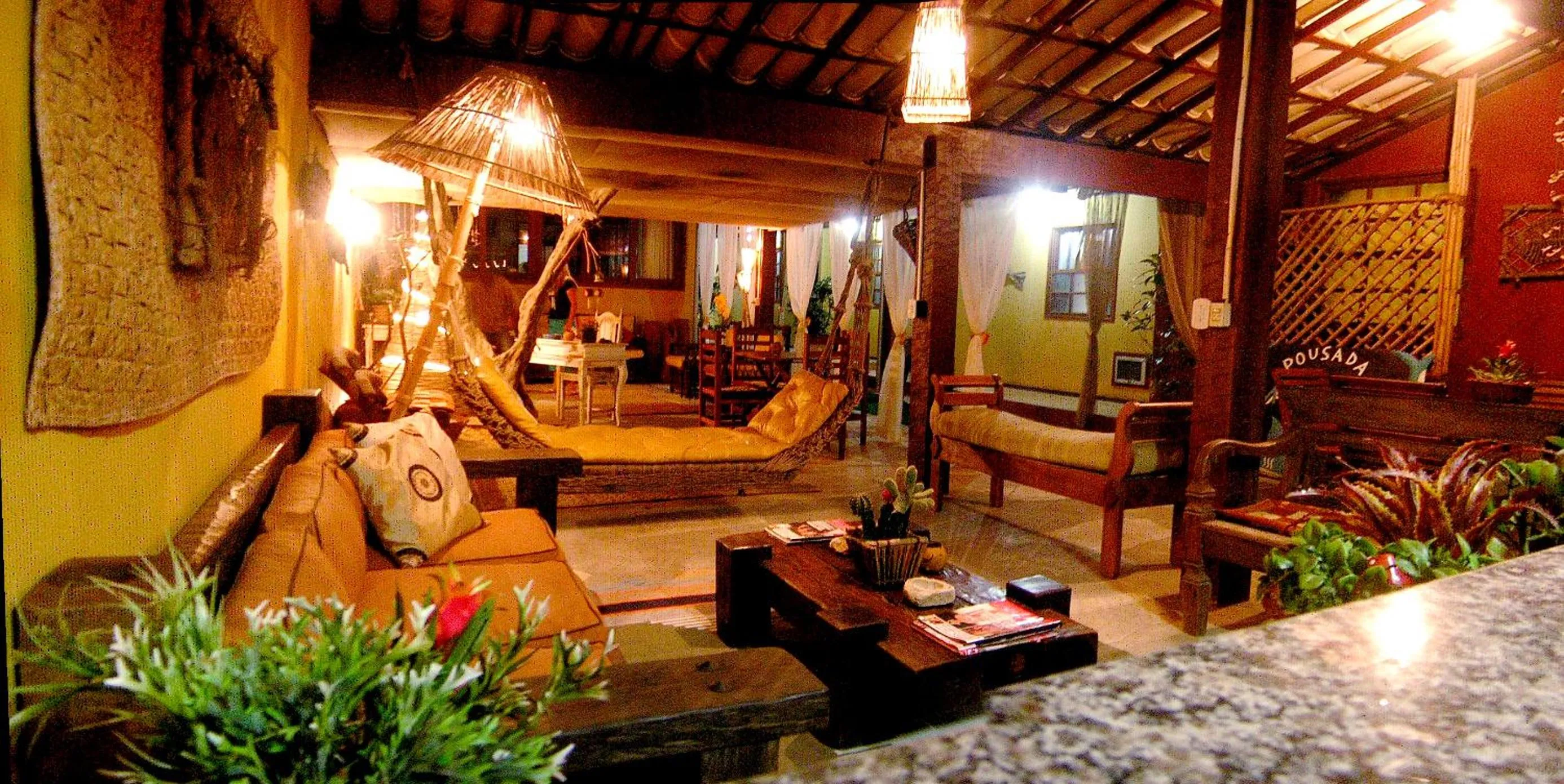 Lobby or reception in Pousada Mar a Mar