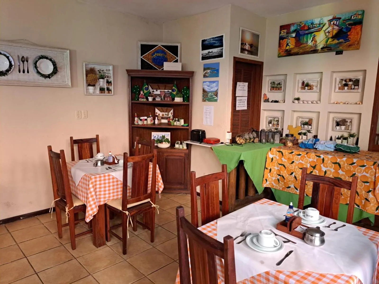 Lobby or reception in Pousada Mar a Mar