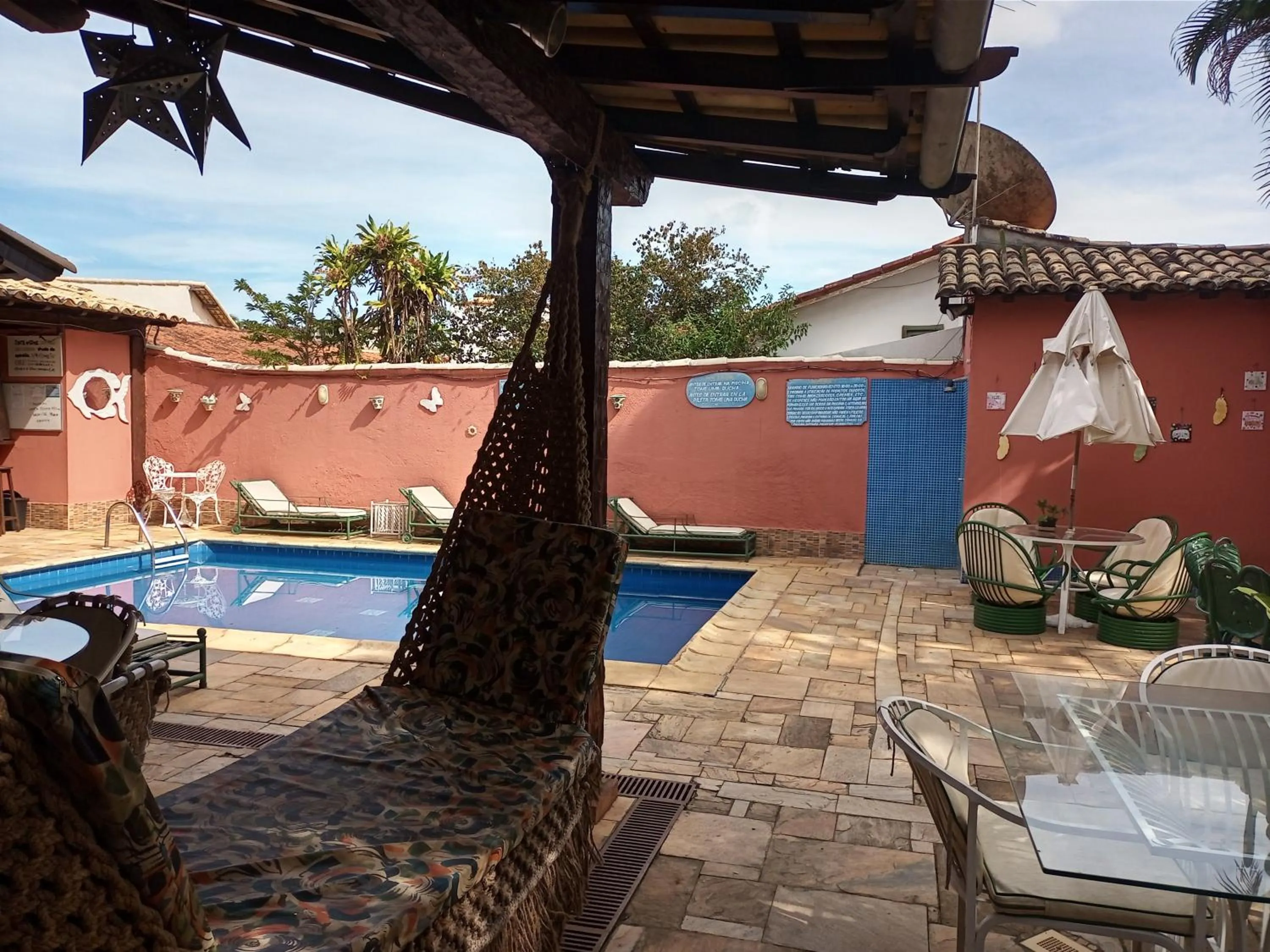 sunbed in Pousada Mar a Mar